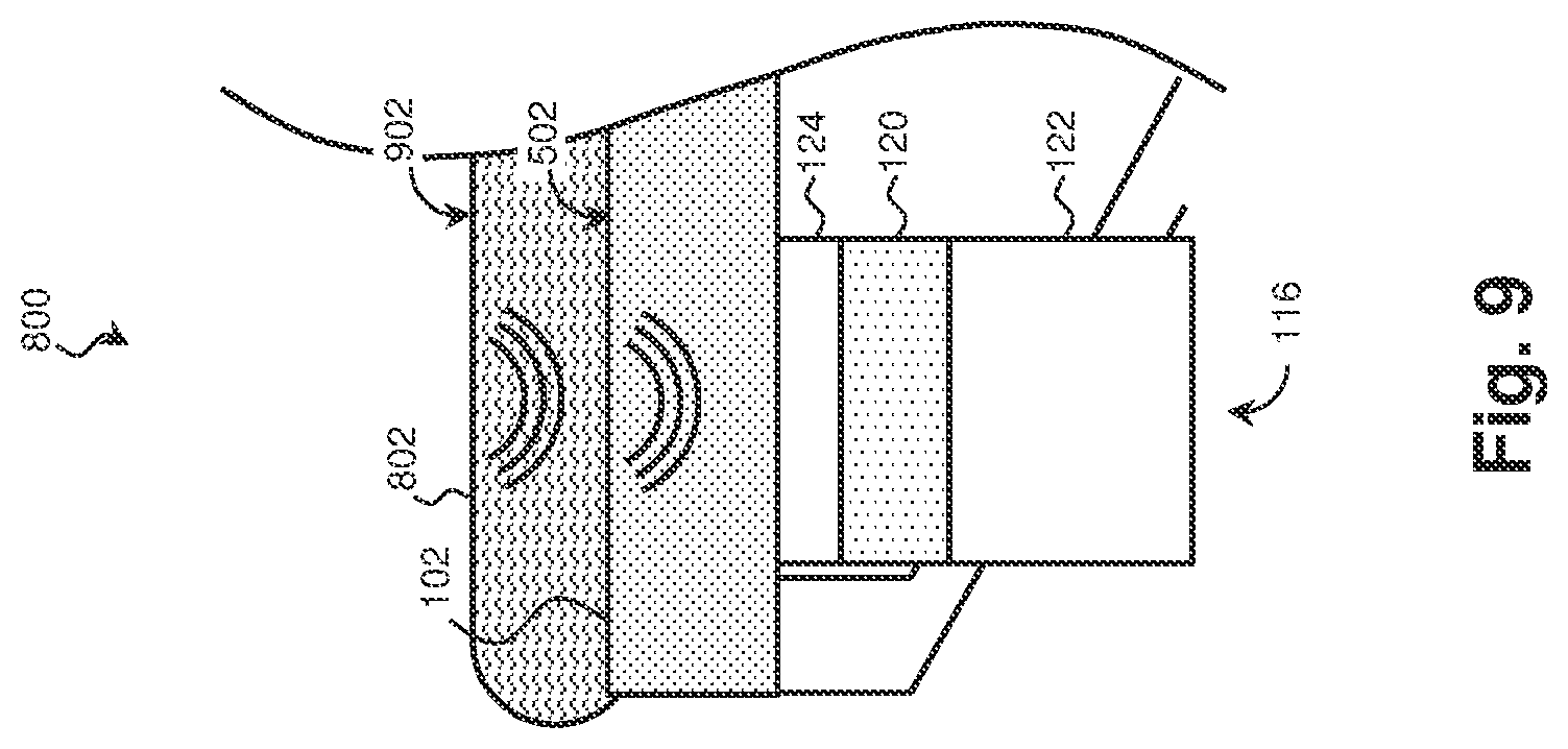 Patent US12320782 Figure 7 – Acoustic measurement of fabrication equipment clearance