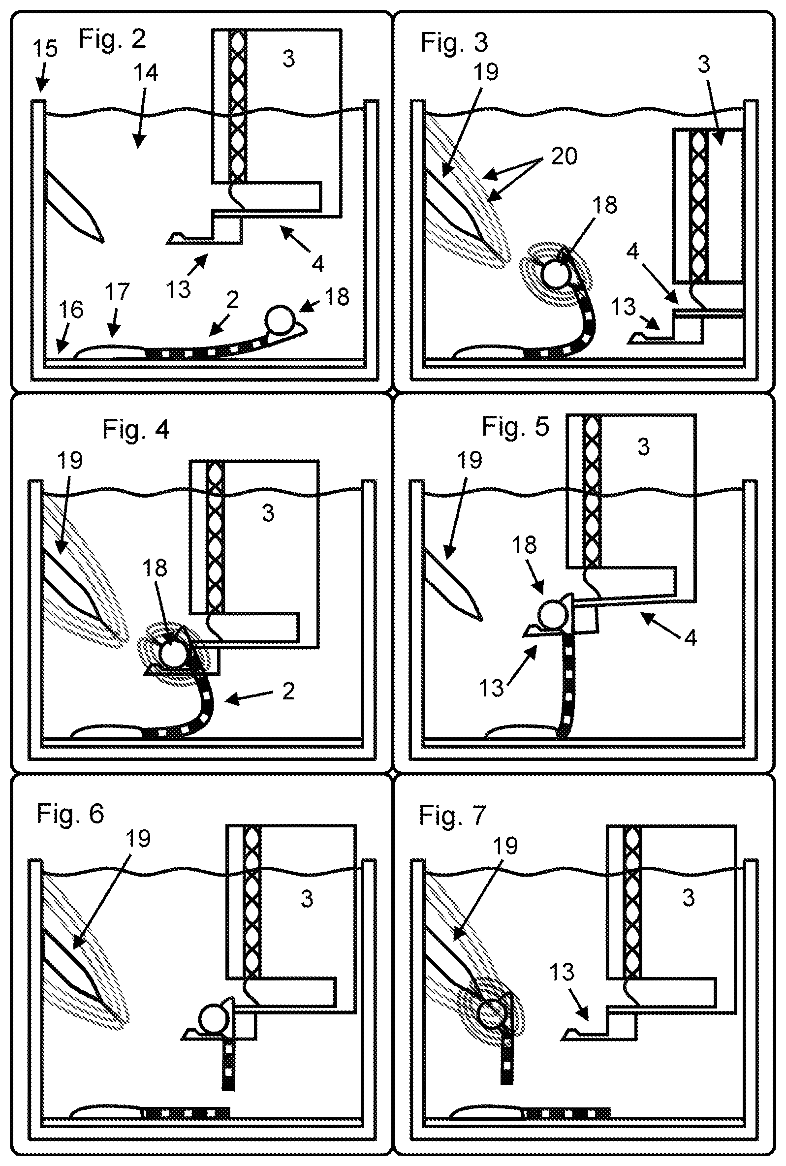 Patent US12320783 Figure 2 – Method and device for preparing a tensile test