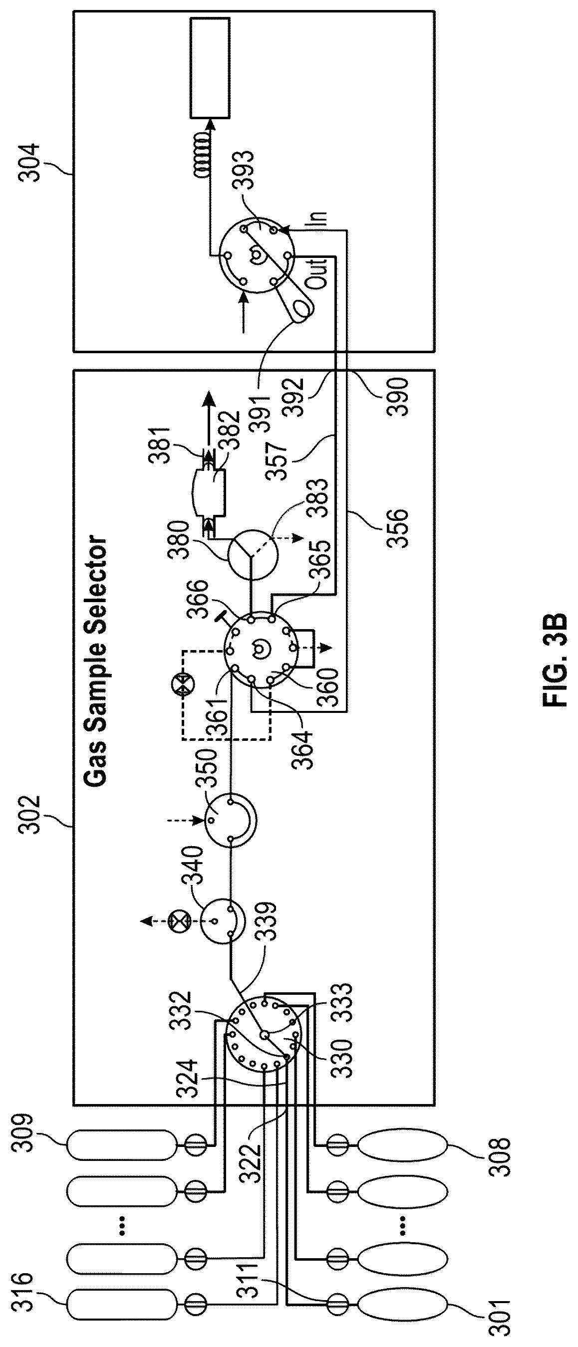 Patent US12320786 Figure 6 – Gas sample selector