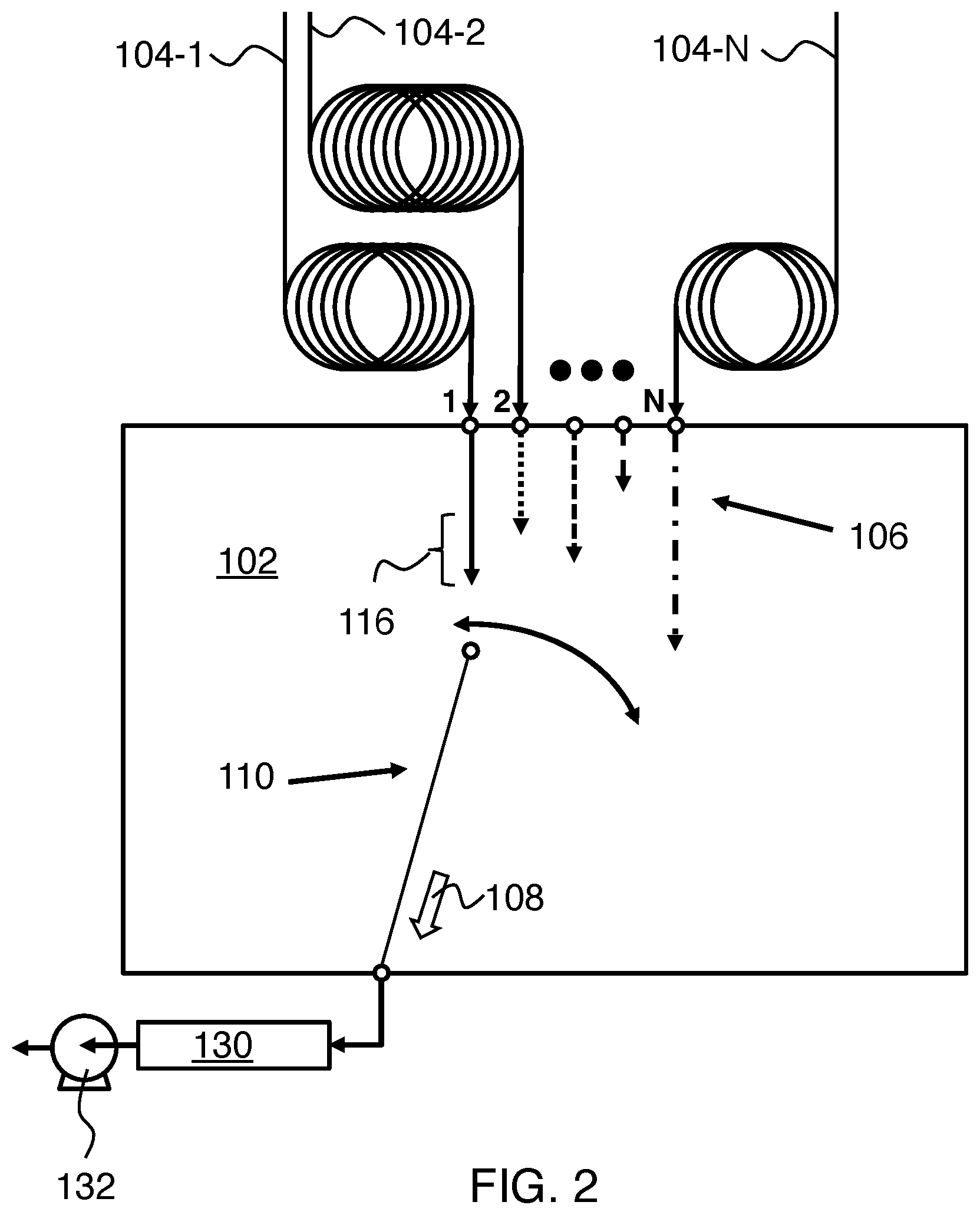 Patent US12320791 Figure 2 – Creating mass flow parity in a variant multi-channel sampling system