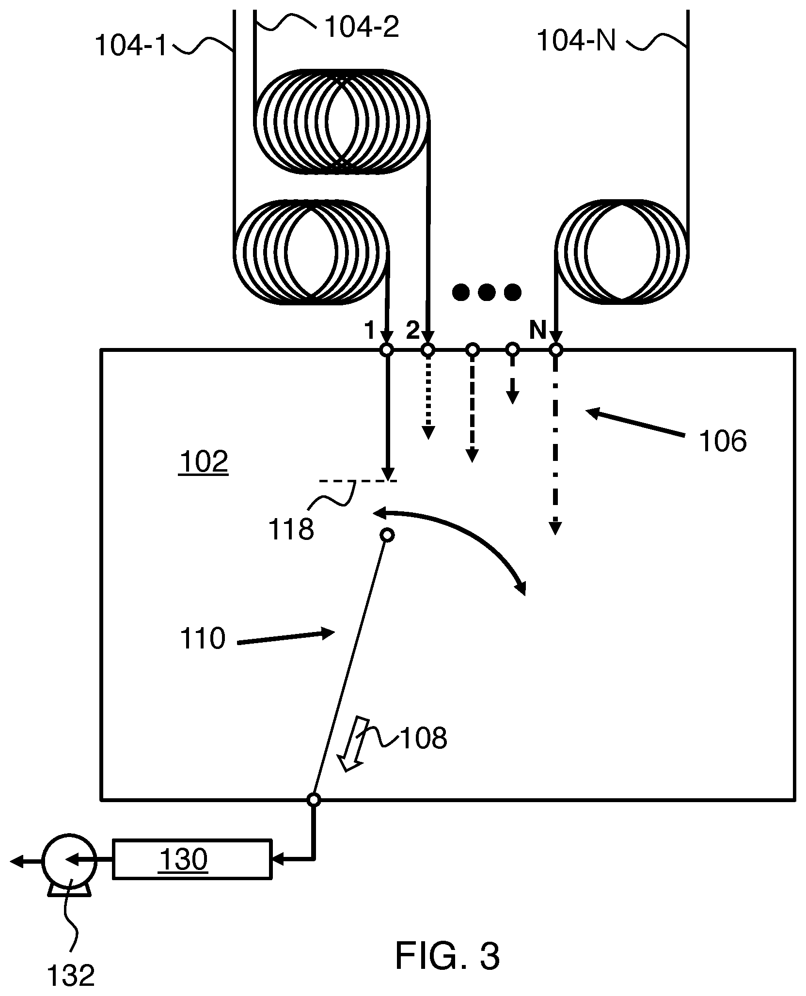 Patent US12320791 Figure 3 – Creating mass flow parity in a variant multi-channel sampling system