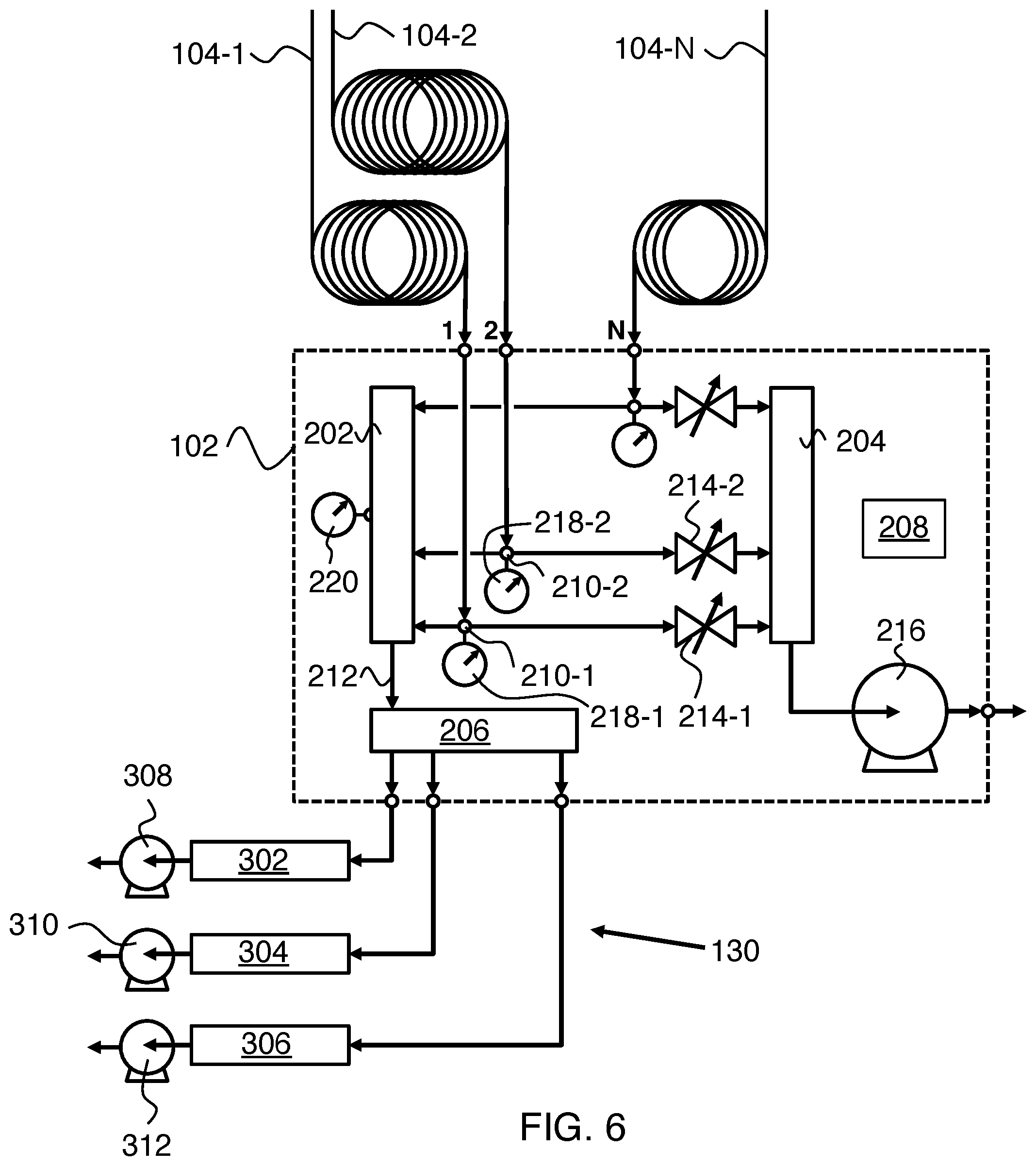 Patent US12320791 Figure 6 – Creating mass flow parity in a variant multi-channel sampling system