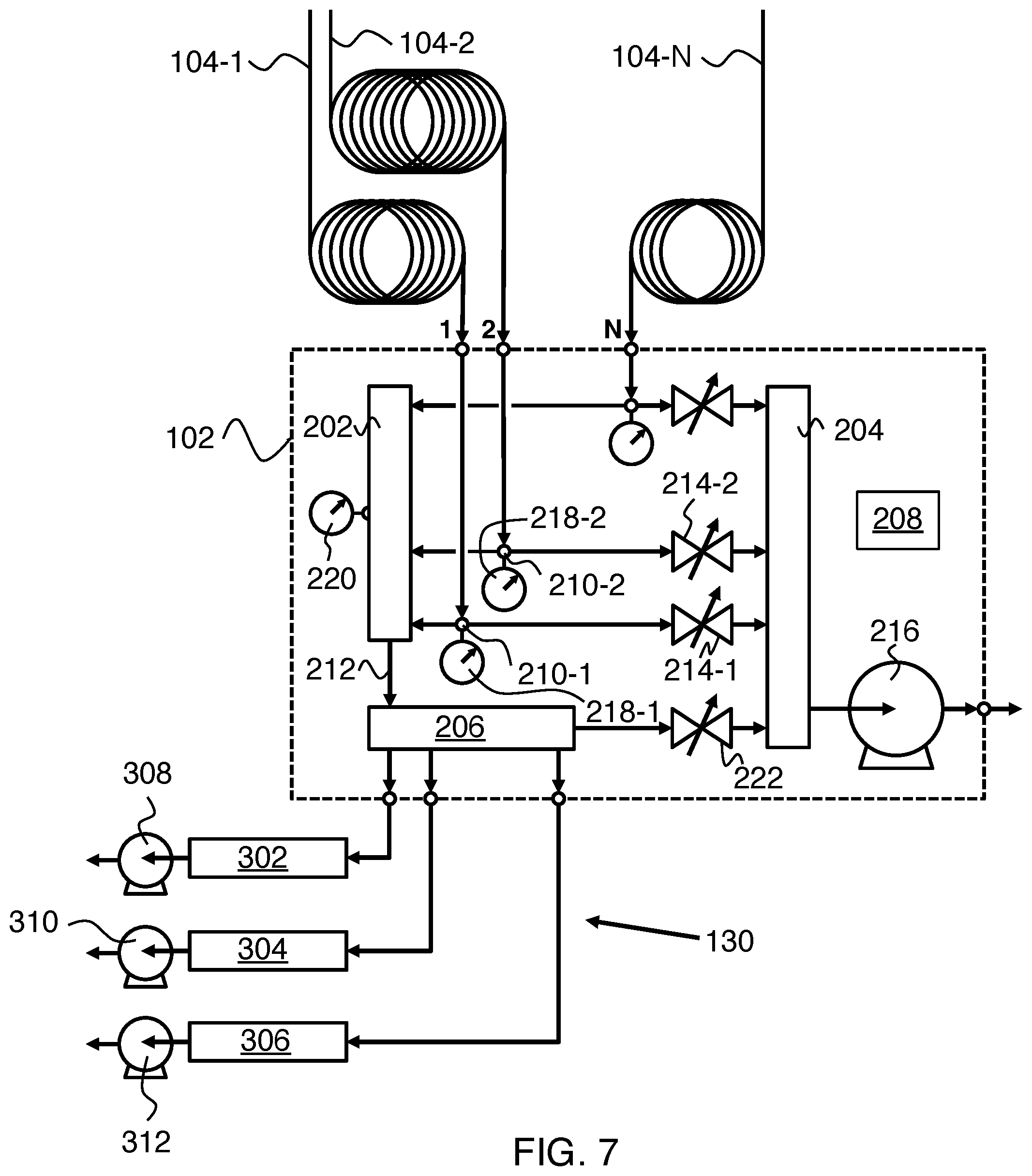 Patent US12320791 Figure 7 – Creating mass flow parity in a variant multi-channel sampling system