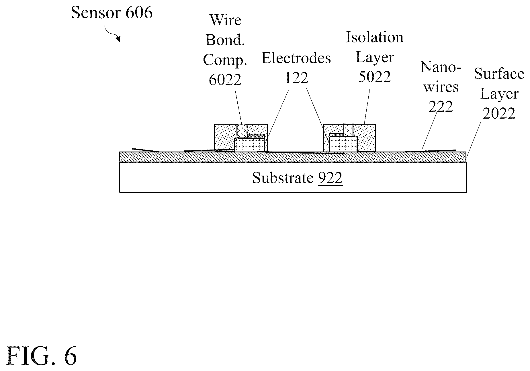 Patent US12320795 Figure 6 – Measurement systems and associated techniques for sensing electrical characteristics of a sensor