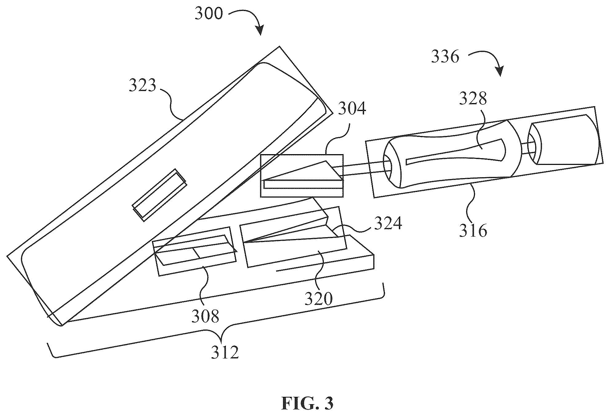 Patent US12320816 Figure 3 – Assay device for diagnosis of open-globe ocular injuries