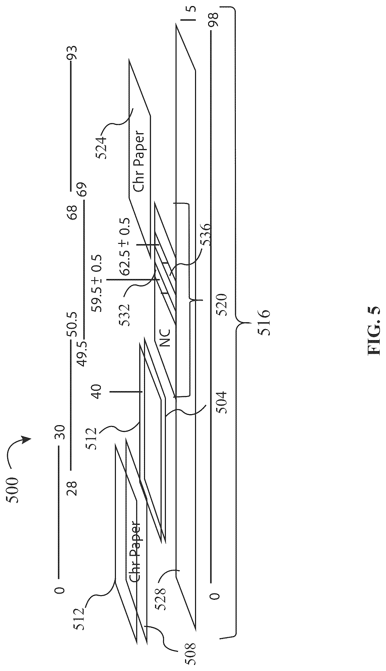 Patent US12320816 Figure 5 – Assay device for diagnosis of open-globe ocular injuries