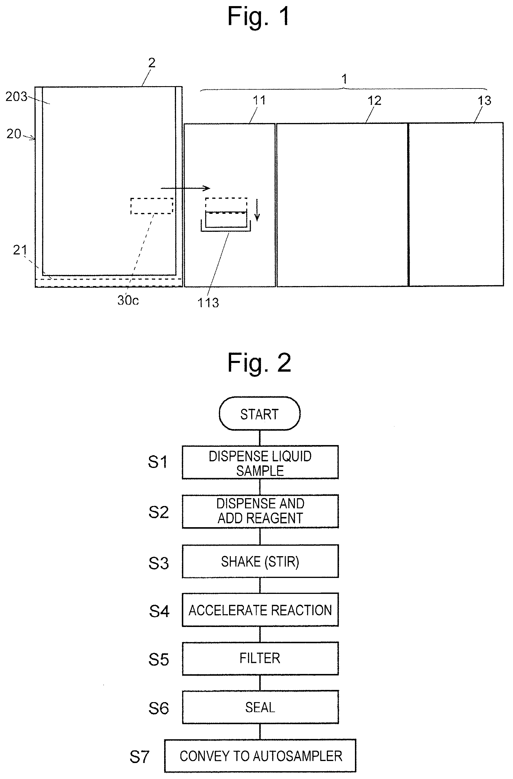 Patent US12320820 Figure 1 – Sample pretreatment device, analysis system including the device, and autosampler