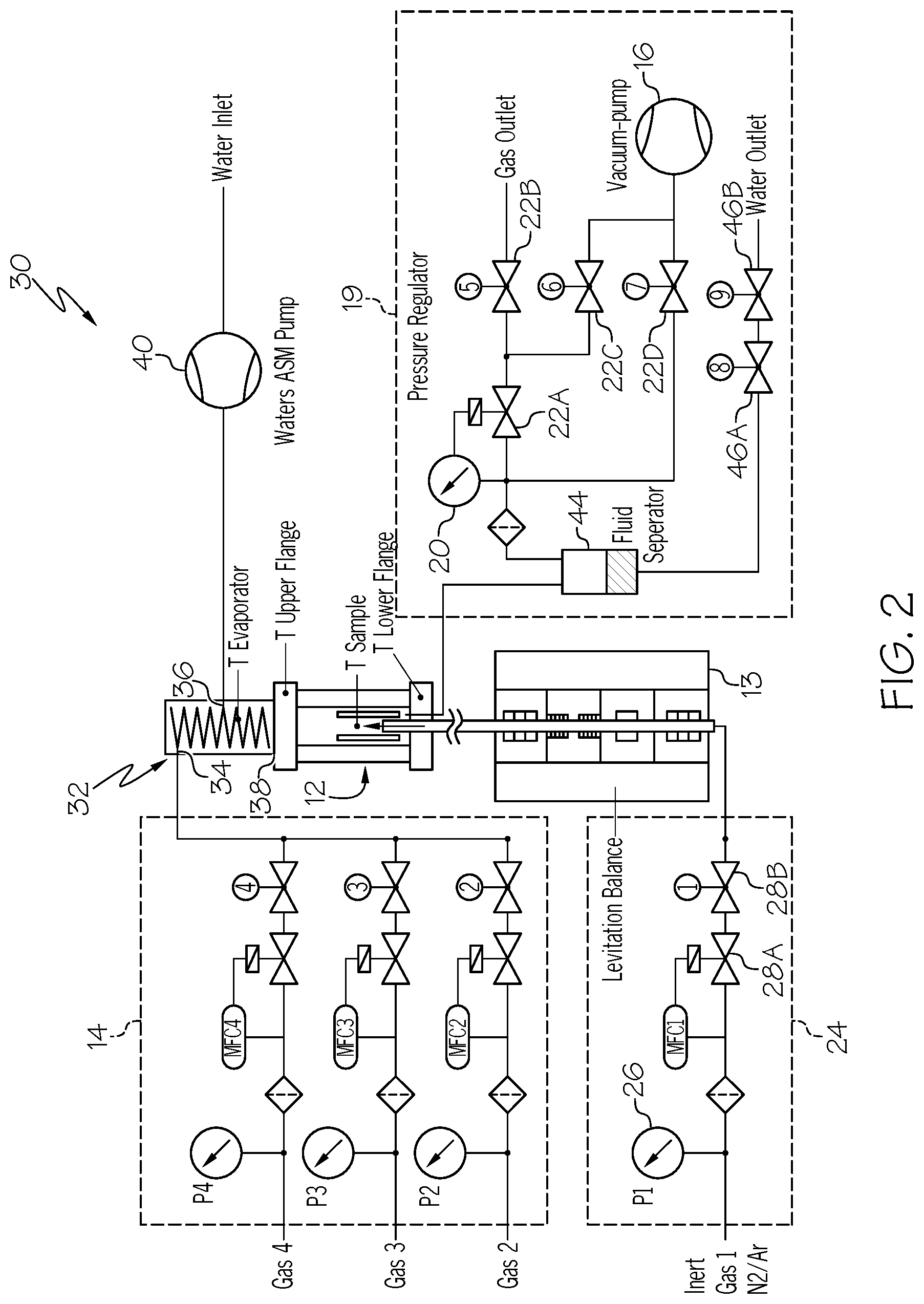 Patent US12320822 Figure 2 – Evaporator for a thermogravimetric analyzer