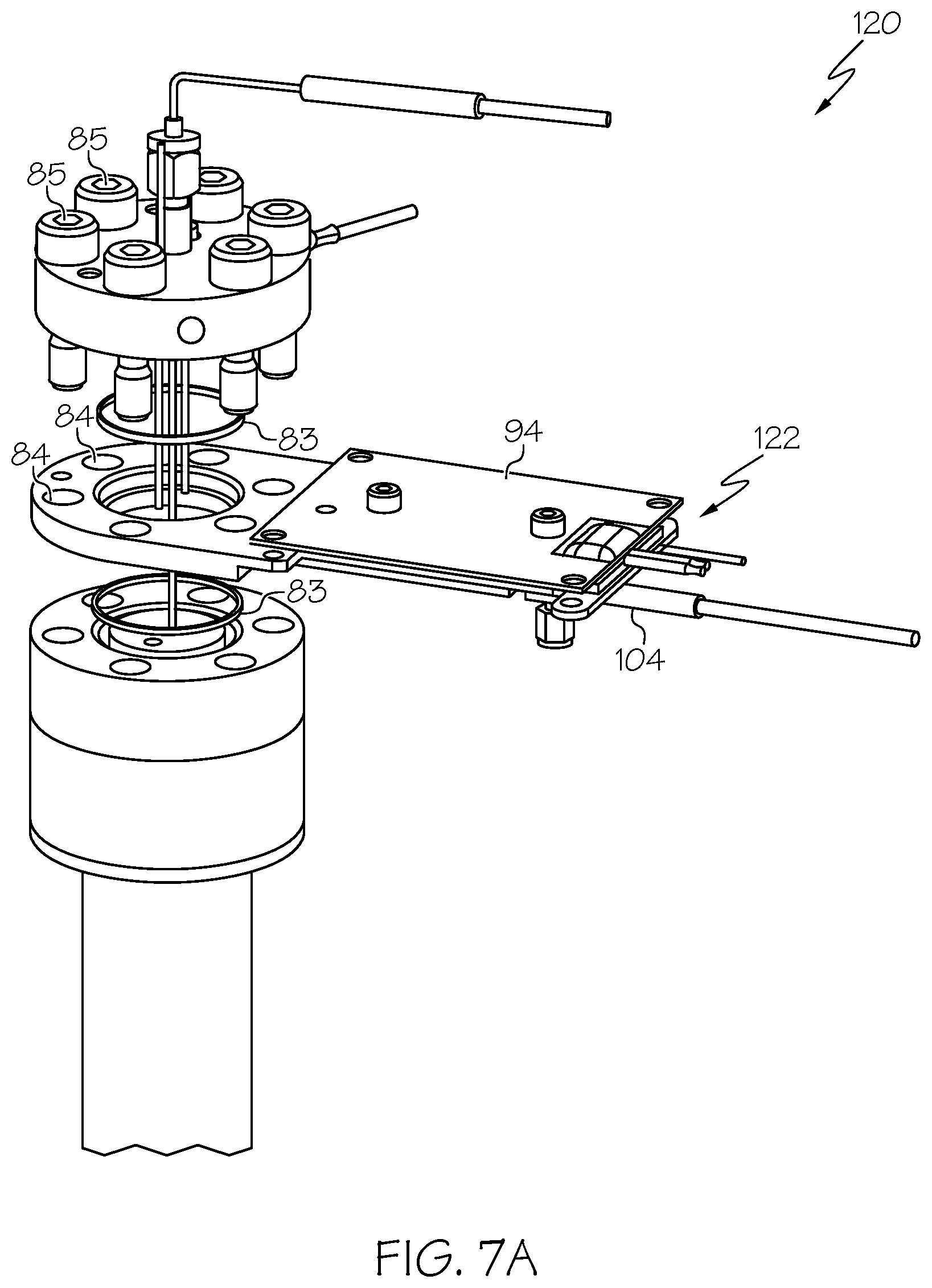Patent US12320822 Figure 8 – Evaporator for a thermogravimetric analyzer
