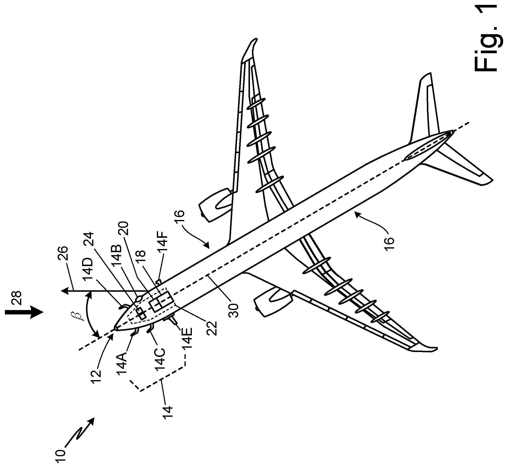 Patent US12320825 Figure 1 – Probe blockage detection and removal