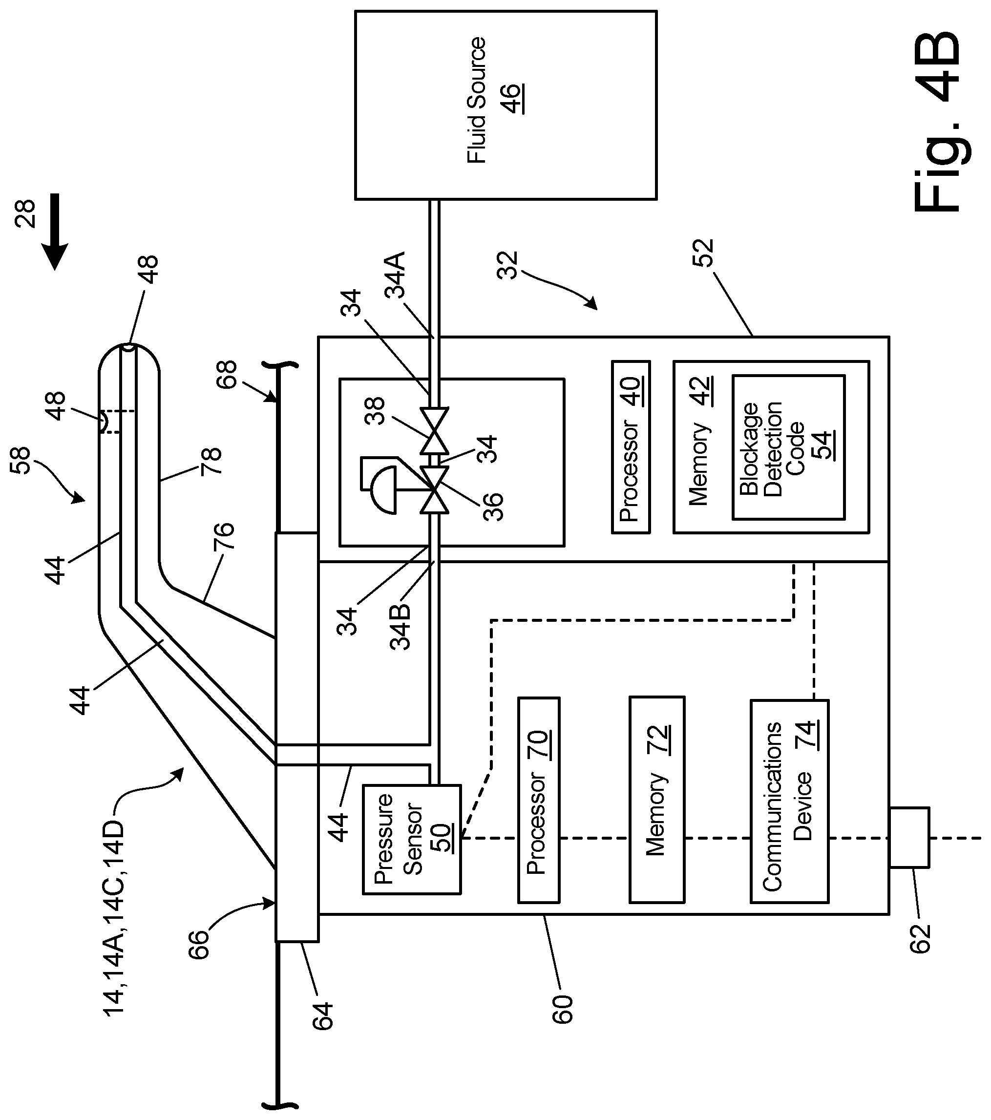 Patent US12320825 Figure 5 – Probe blockage detection and removal