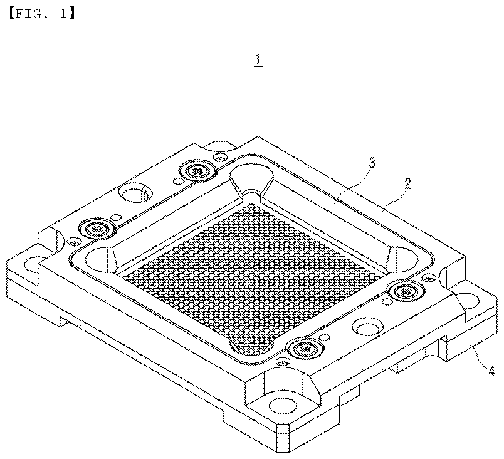 Patent US12320827 Figure 1 – Test socket and method of fabricating the same