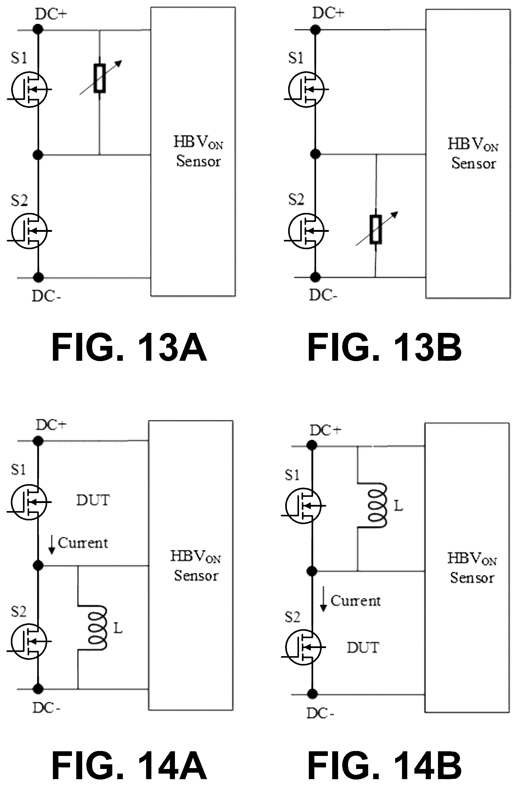 Patent US12320829 Figure 12 – On-state voltage measurement of high-side and low-side power transistors in a half-bridge for in-situ prognostics