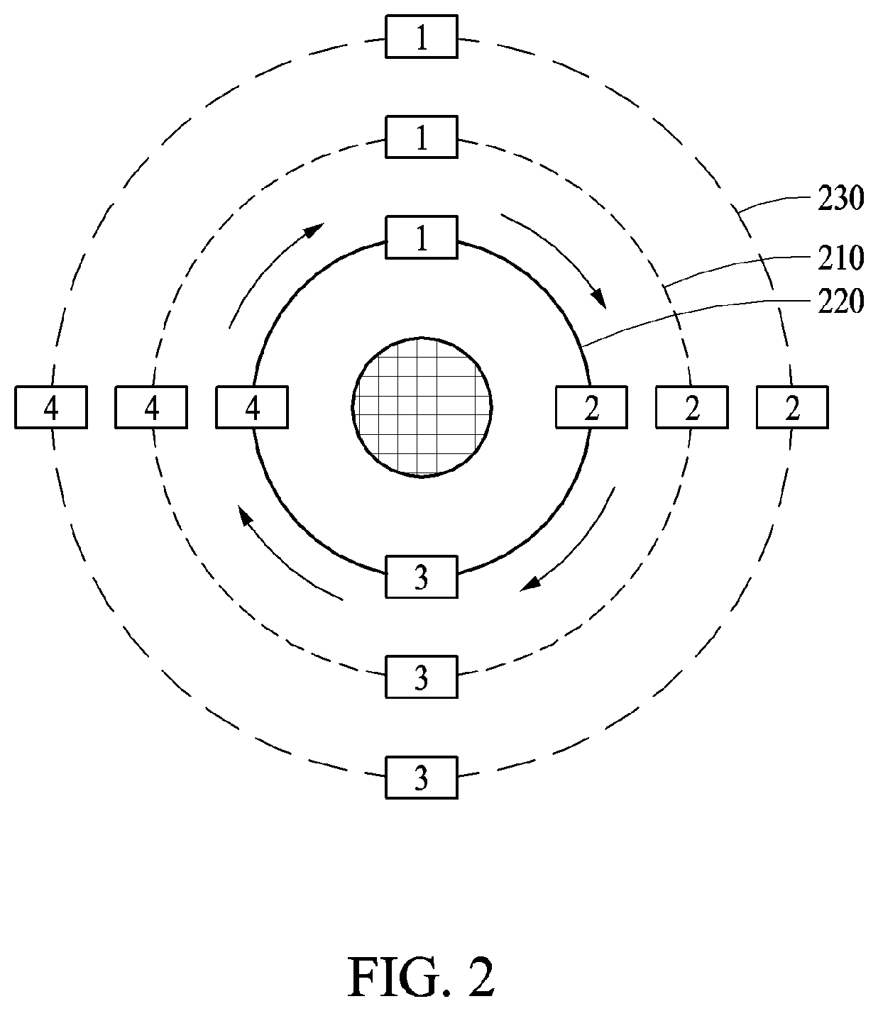 Patent US12320831 Figure 2 – Mode stirring device