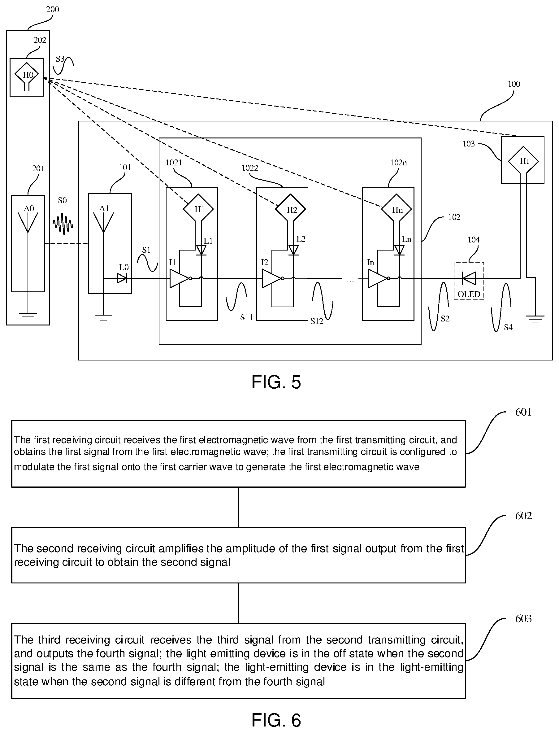 Patent US12320832 Figure 3 – Signal receiving device, signal identification system and method