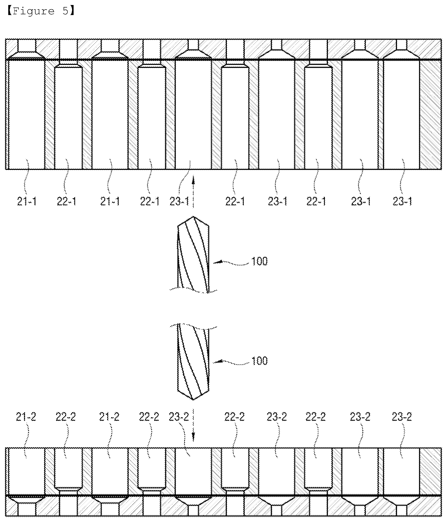 Patent US12320833 Figure 5 – Method for fabricating test socket