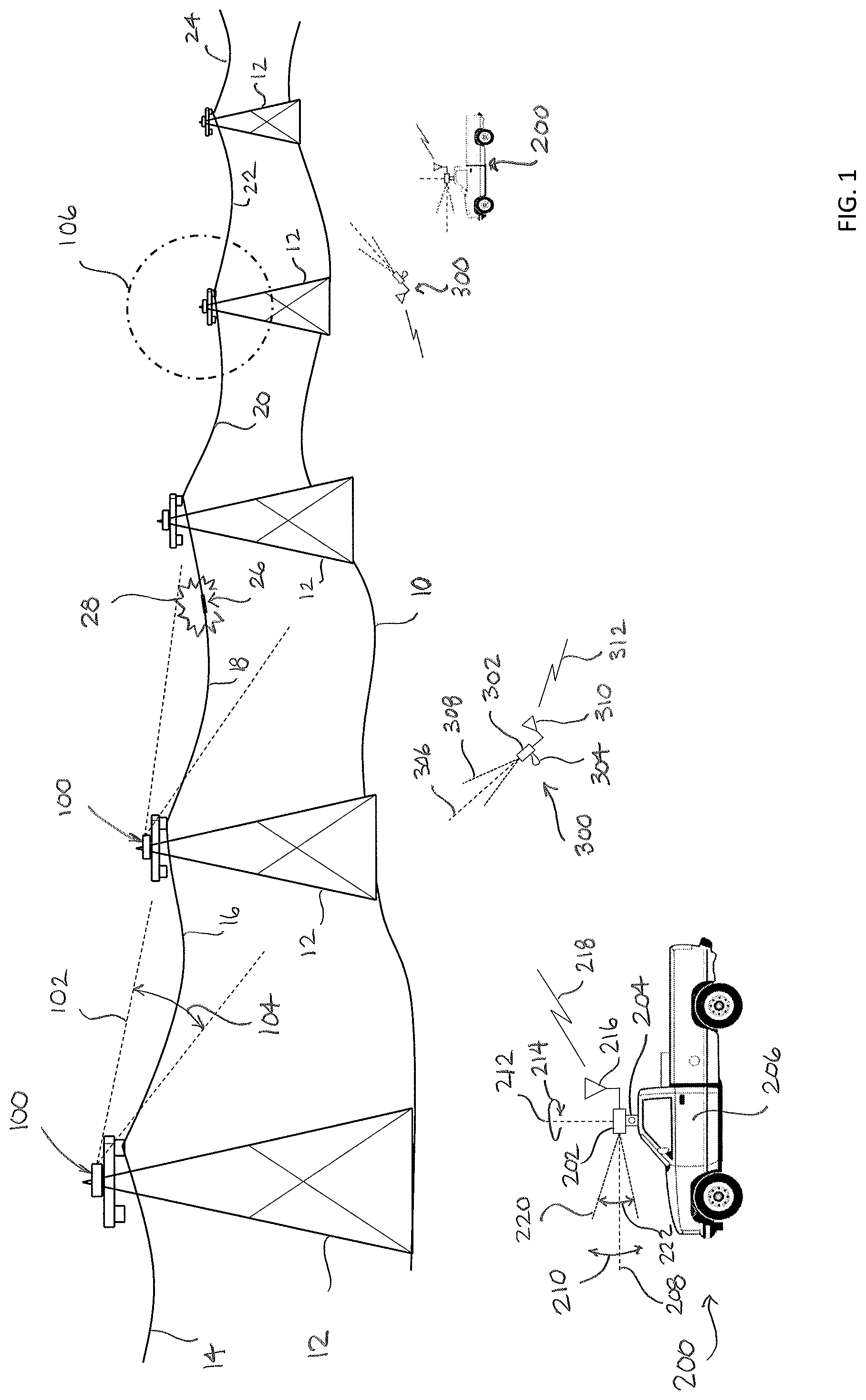 Patent US12320834 Figure 1 – Real-time fault detection and infrared inspection system