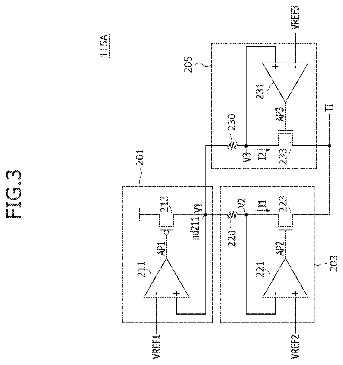 Patent US12320840 Figure 3 – Electronic device related to detection of internal voltage