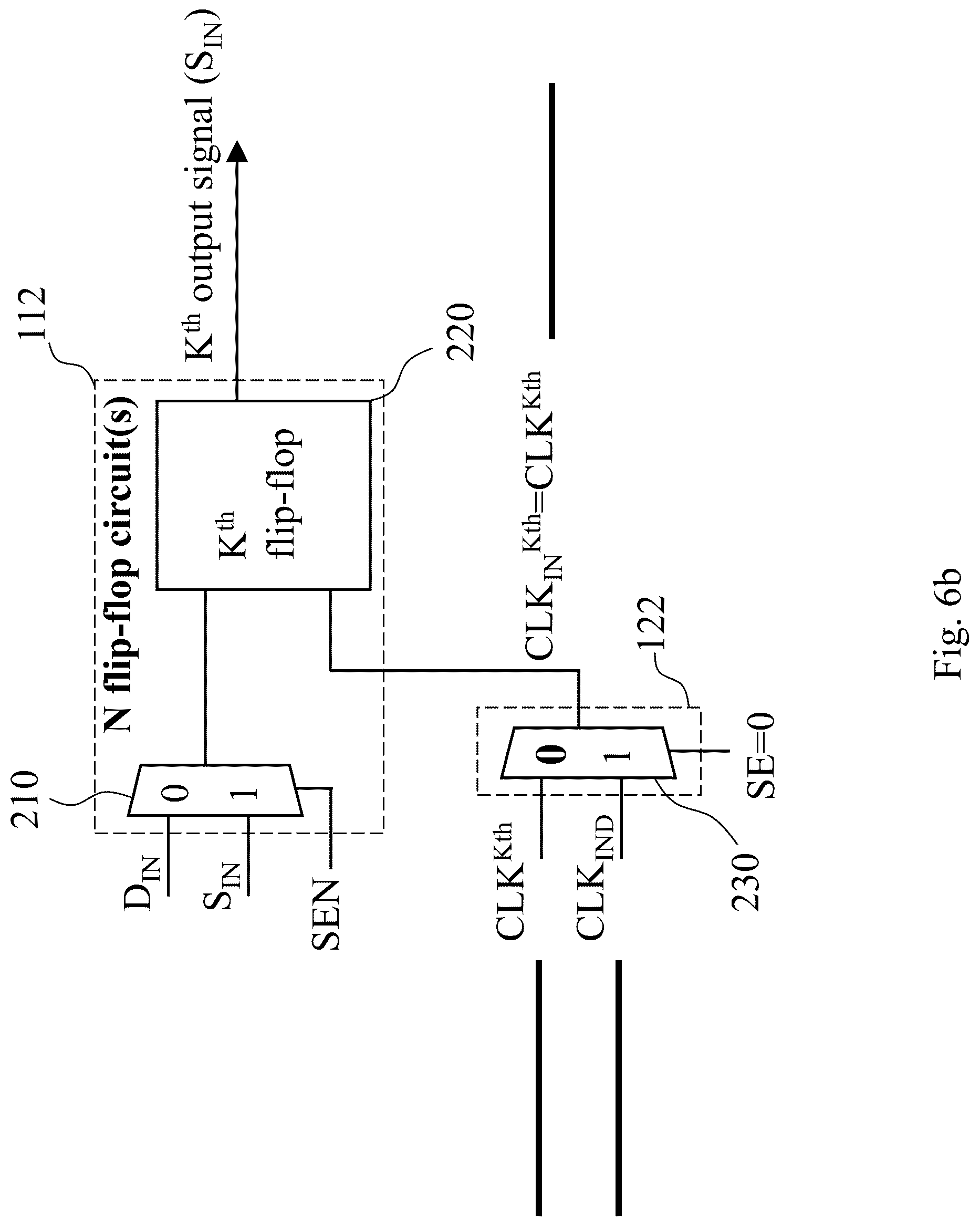 Patent US12320847 Figure 8 – Test device for testing on-chip clock controller having debug function