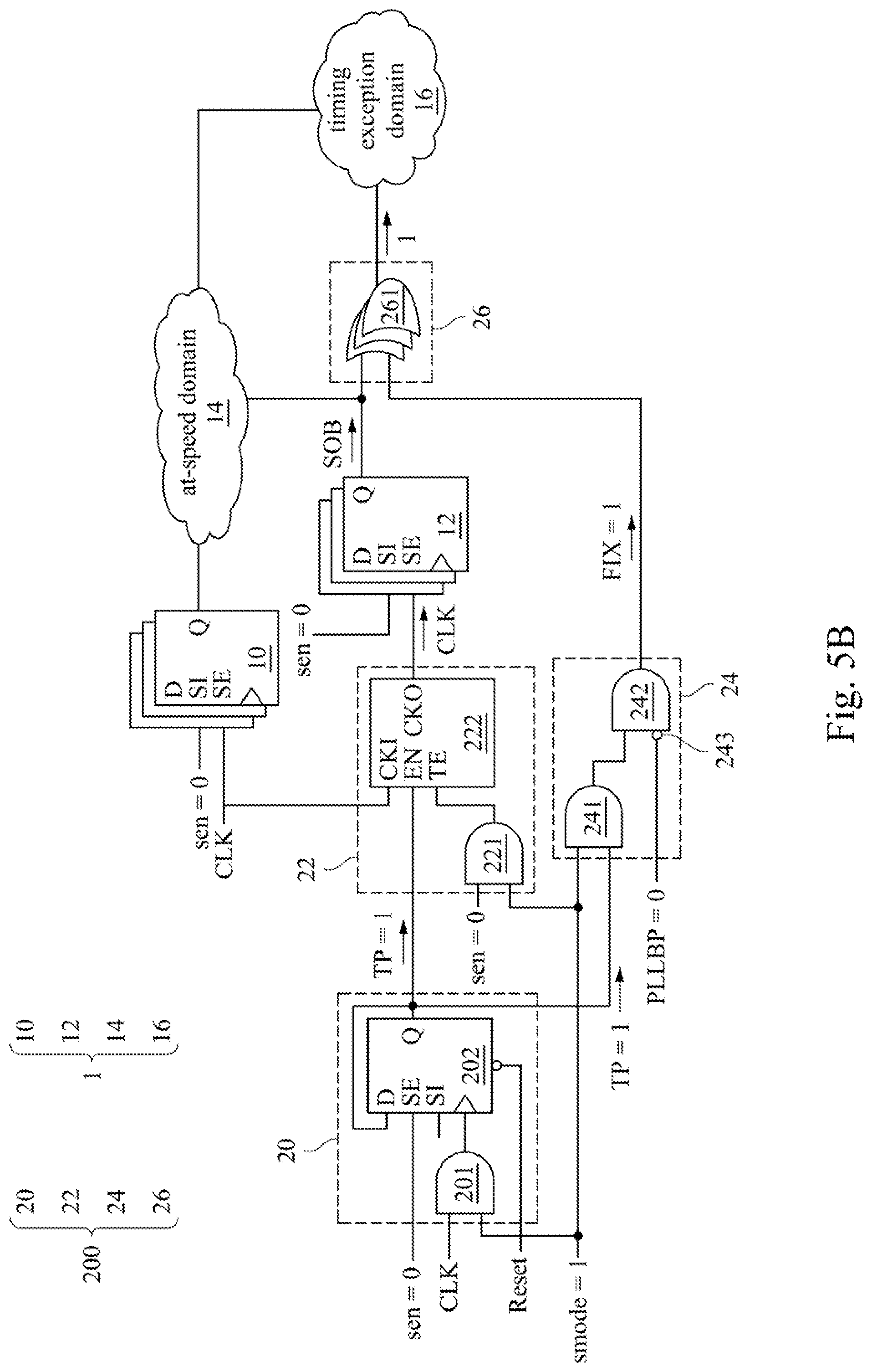 Patent US12320849 Figure 6 – Clock control circuit and method