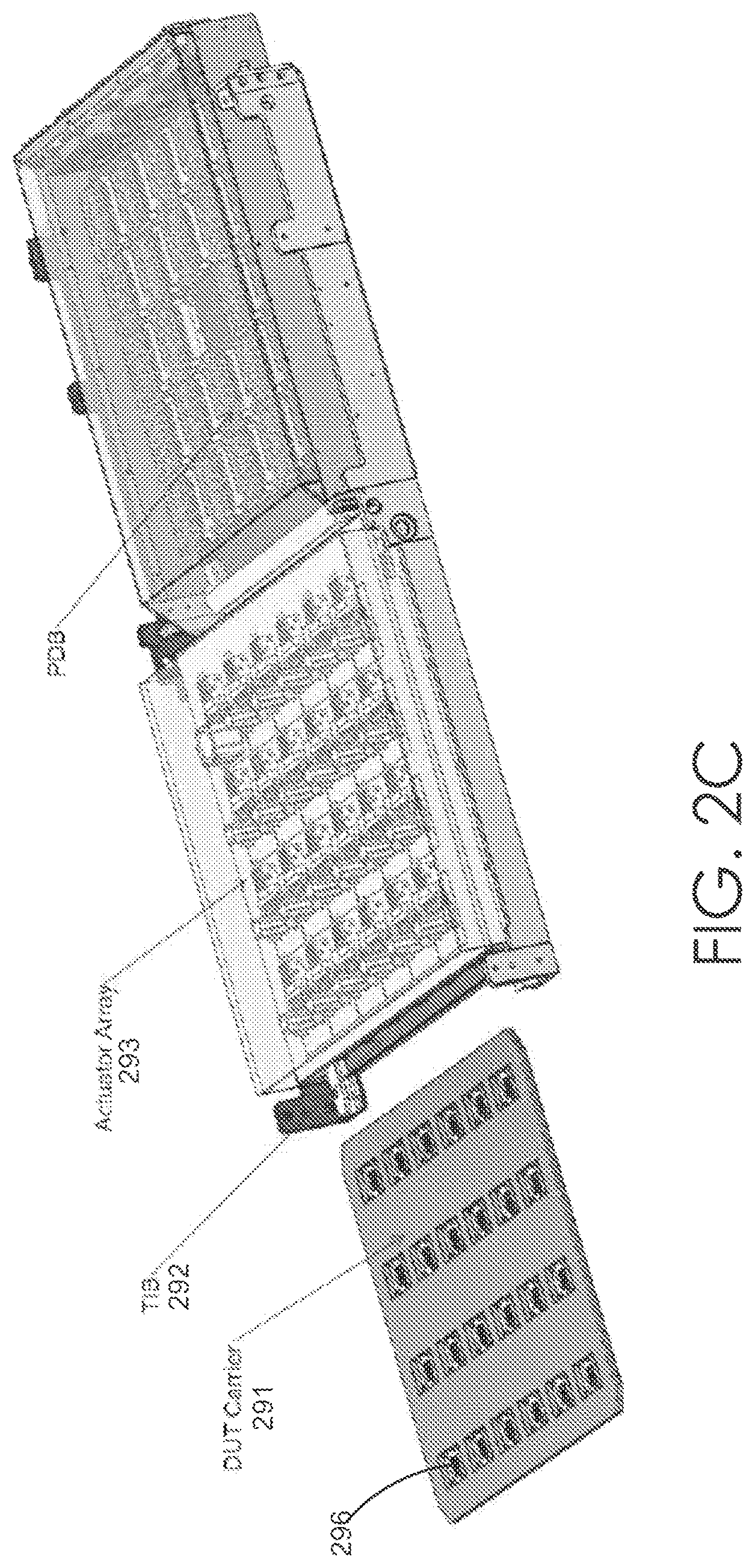 Patent US12320852 Figure 4 – Passive carrier-based device delivery for slot-based high-volume semiconductor test system