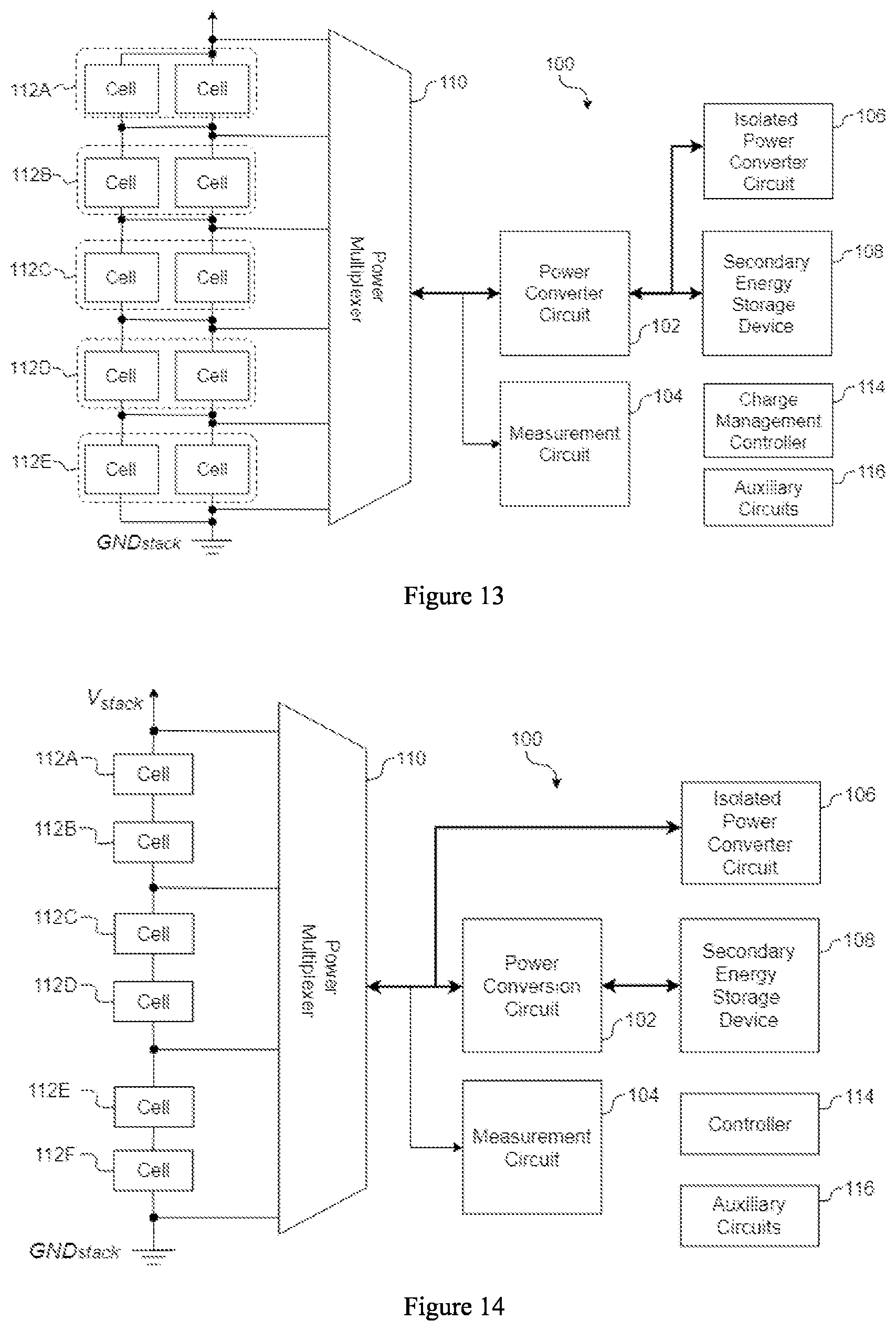 Patent US12320858 Figure 7 – Apparatus and method for characterizing and managing stacked energy storage cells