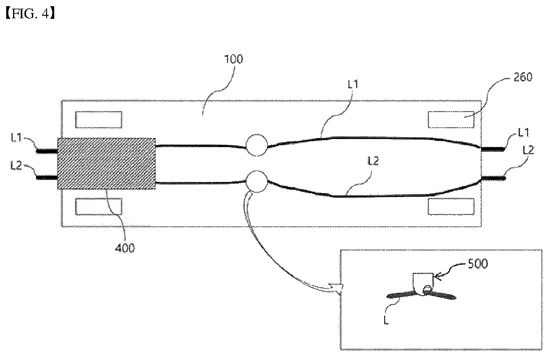 Patent US12320859 Figure 4 – Charging and discharging jig for impedance measurement of battery cell