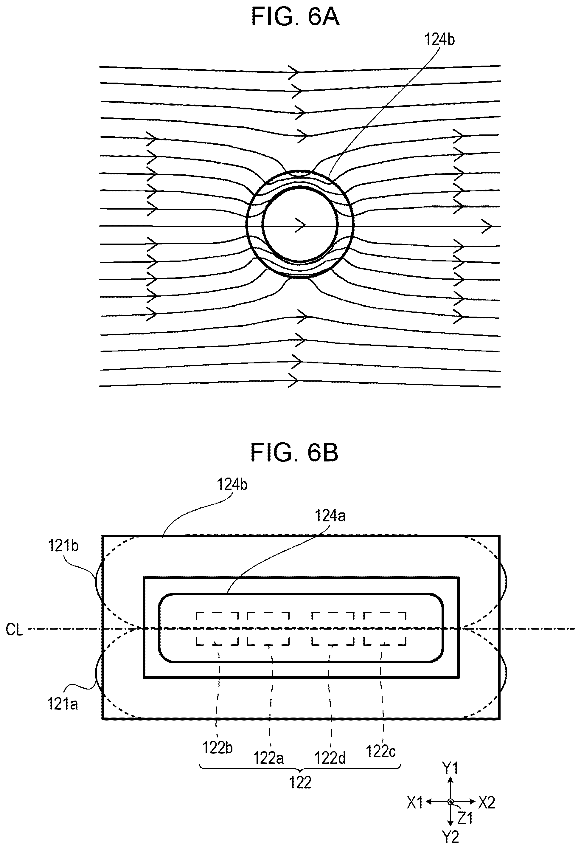 Patent US12320869 Figure 6 – Magnetic sensor and current sensor including magneto-resistance element