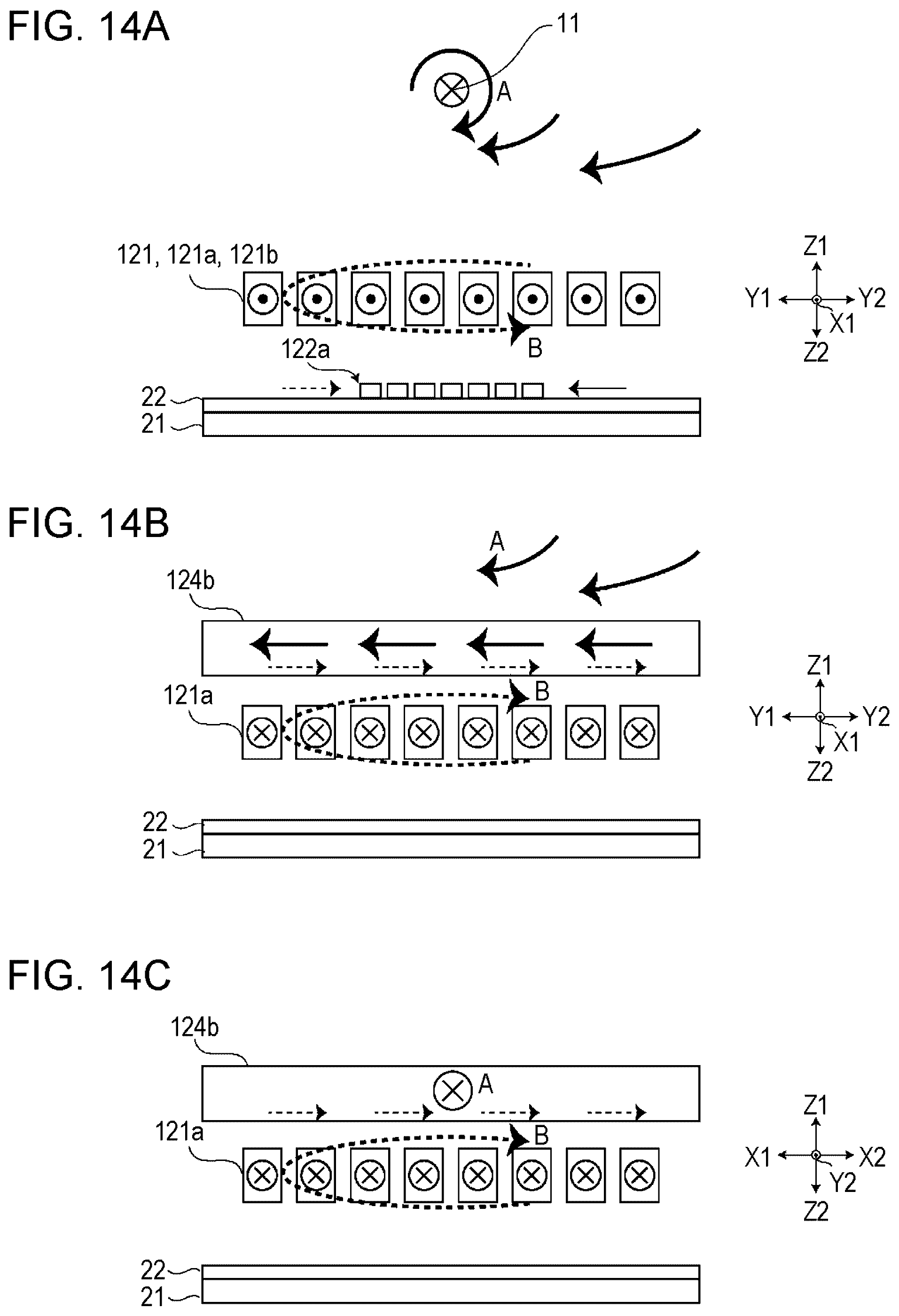 Patent US12320869 Figure 14 – Magnetic sensor and current sensor including magneto-resistance element