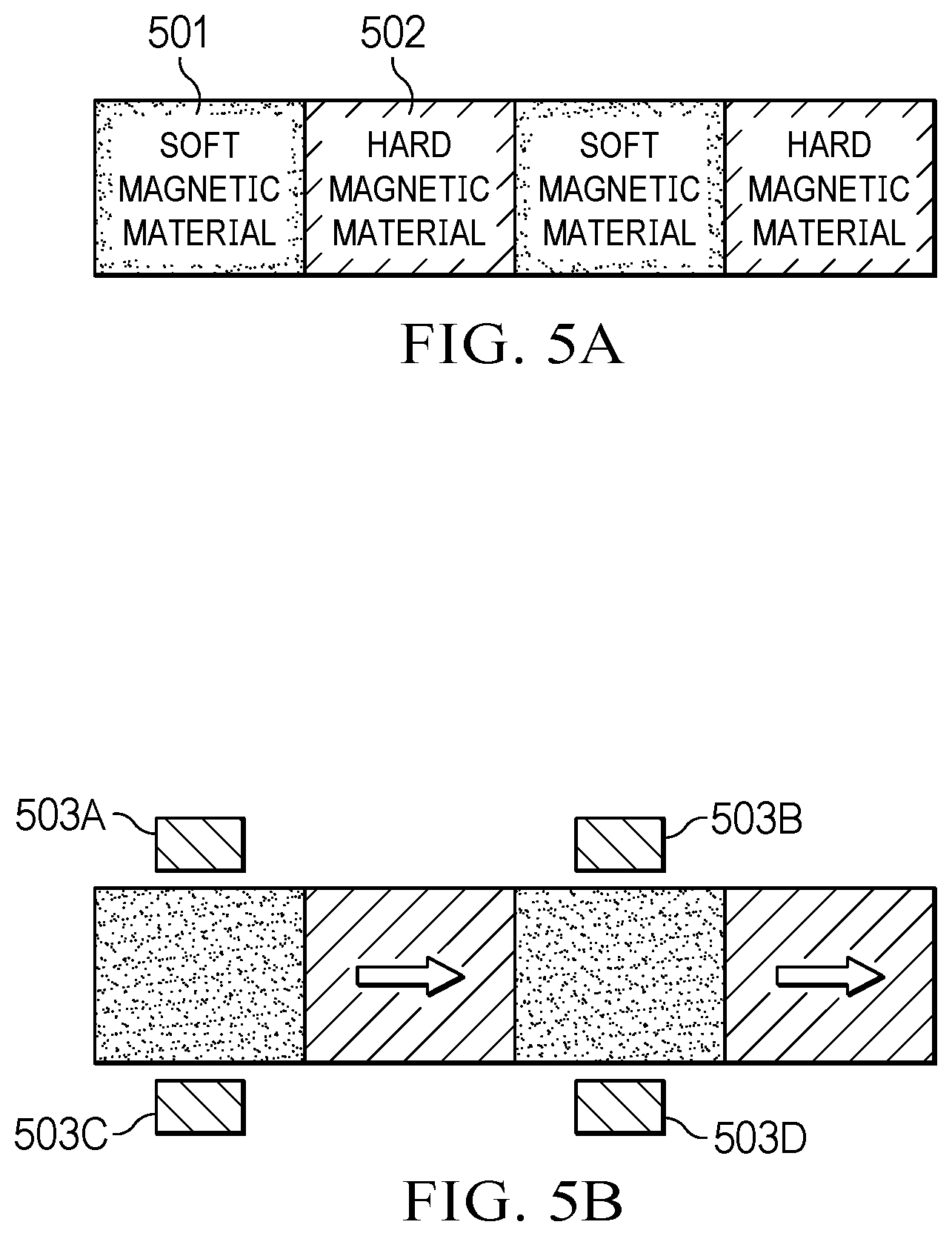 Patent US12320871 Figure 5 – Yoke structures for magnetometers