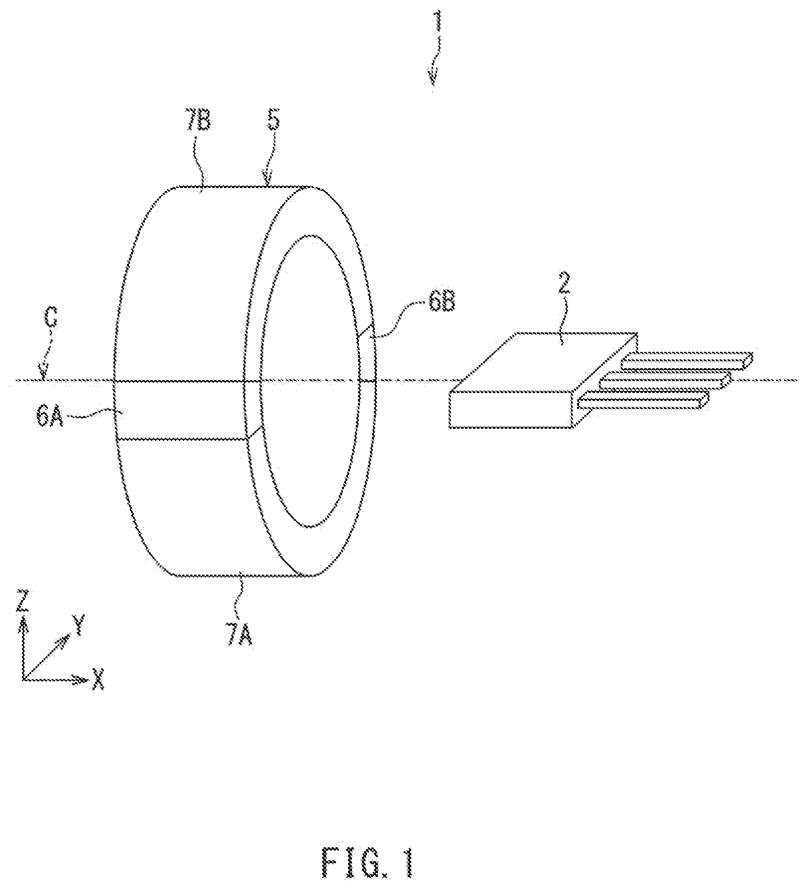 Patent US12320872 Figure 1 – Magnetic sensor and magnetic sensor system