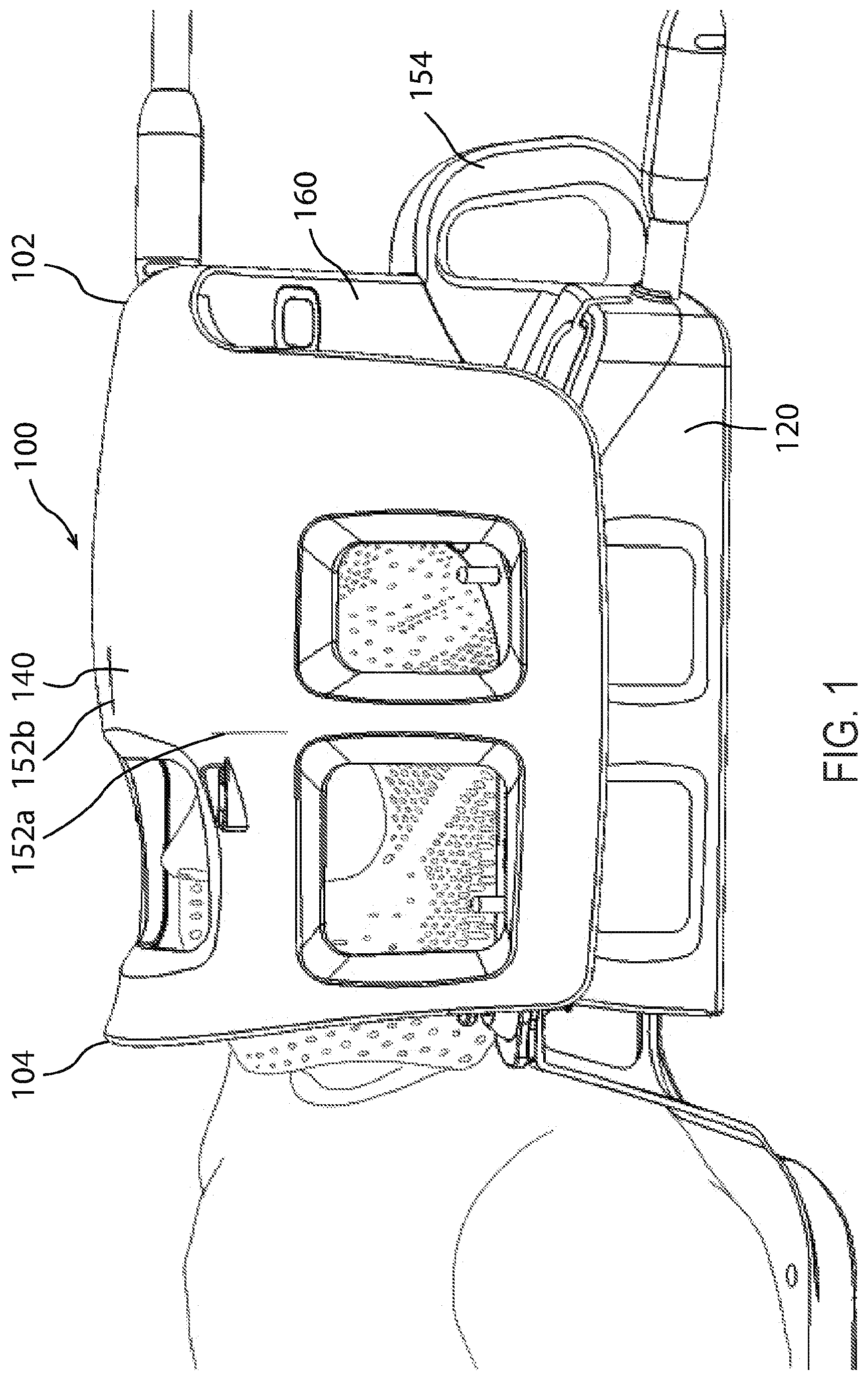 Patent US12320875 Figure 1 – Coil positioning apparatuses, systems, and methods thereof