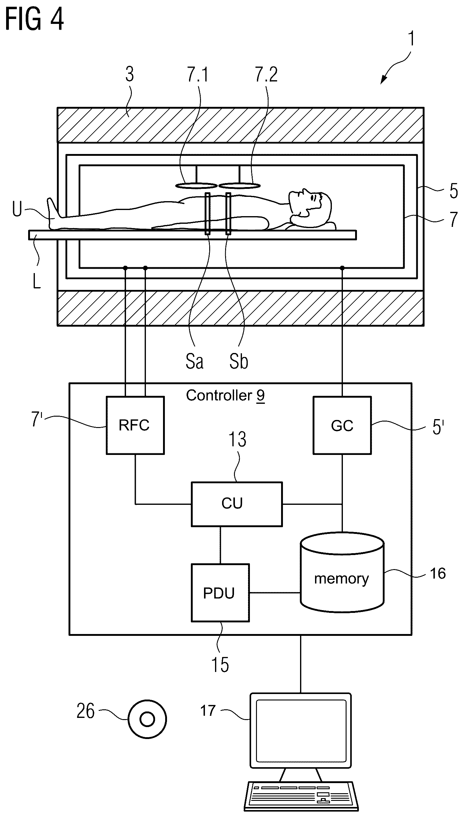 Patent US12320881 Figure 3 – Method for the optimized acquisition of diffusion-weighted measurement data of an object under examination by a magnetic resonance system
