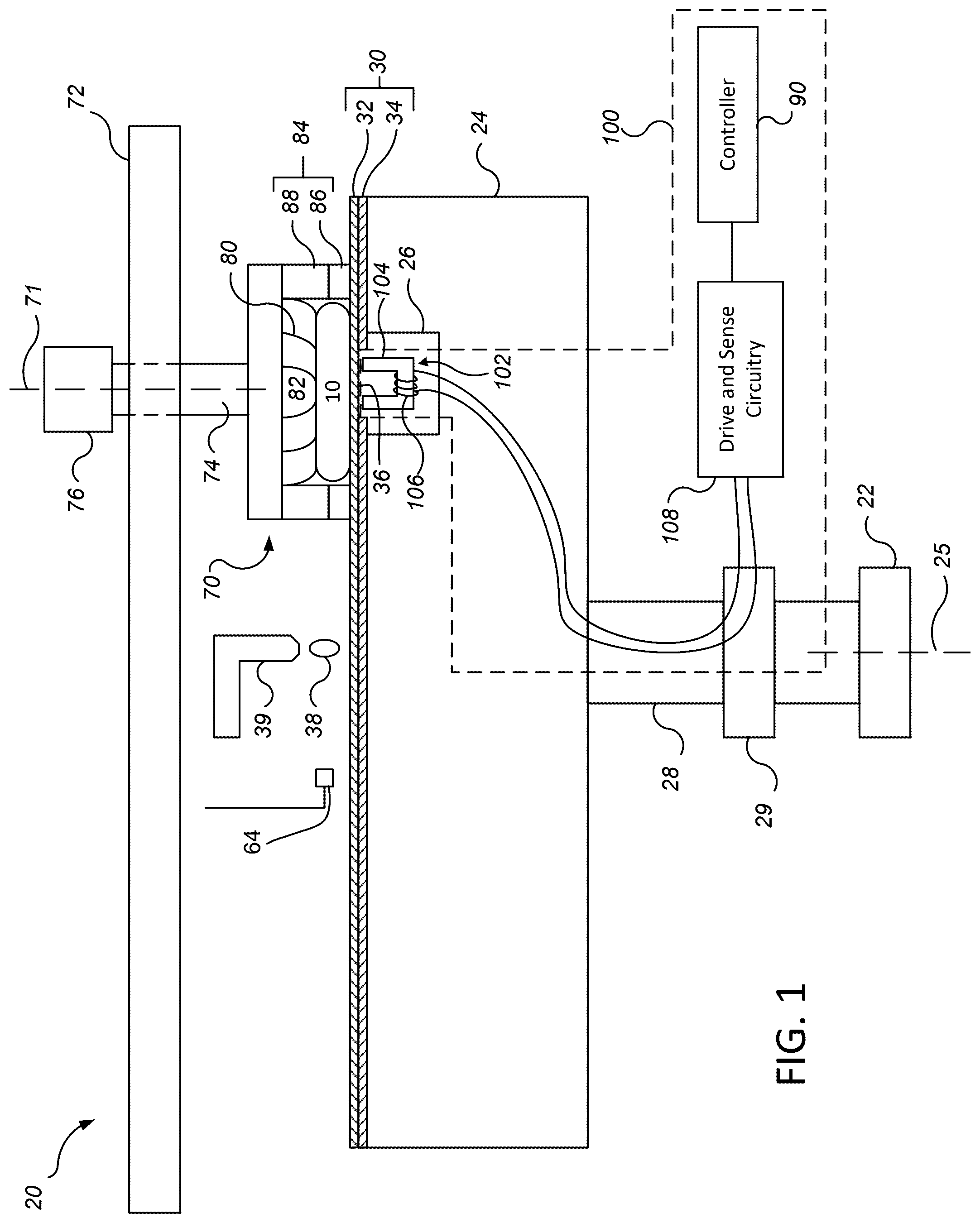 Patent US12320883 — Resistivity-based adjustment of thresholds for in-situ monitoring — Figure 1