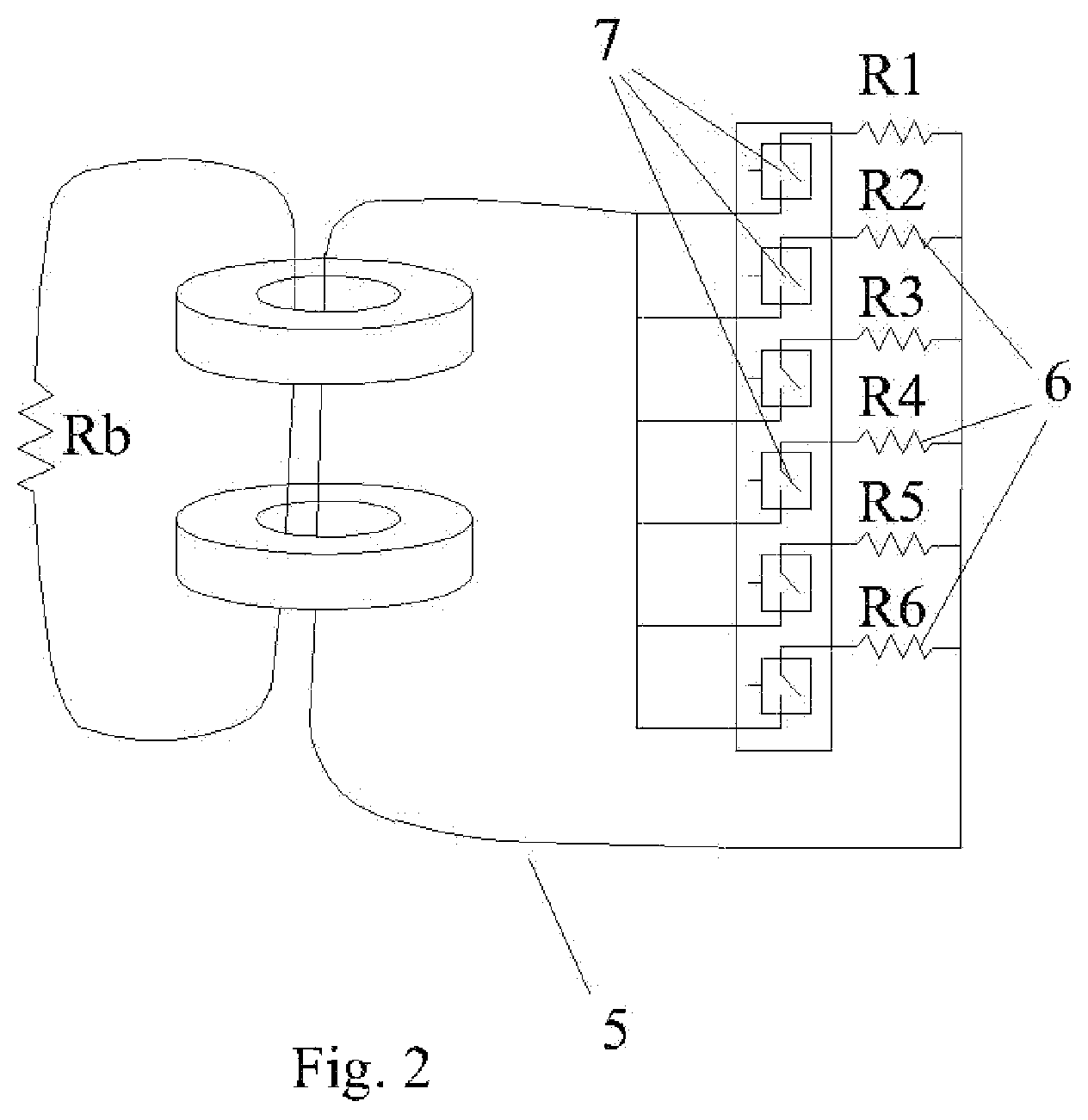 Patent US12320884 Figure 2 – Self-calibration system and procedure for autonomous loop and ground impedance measuring devices