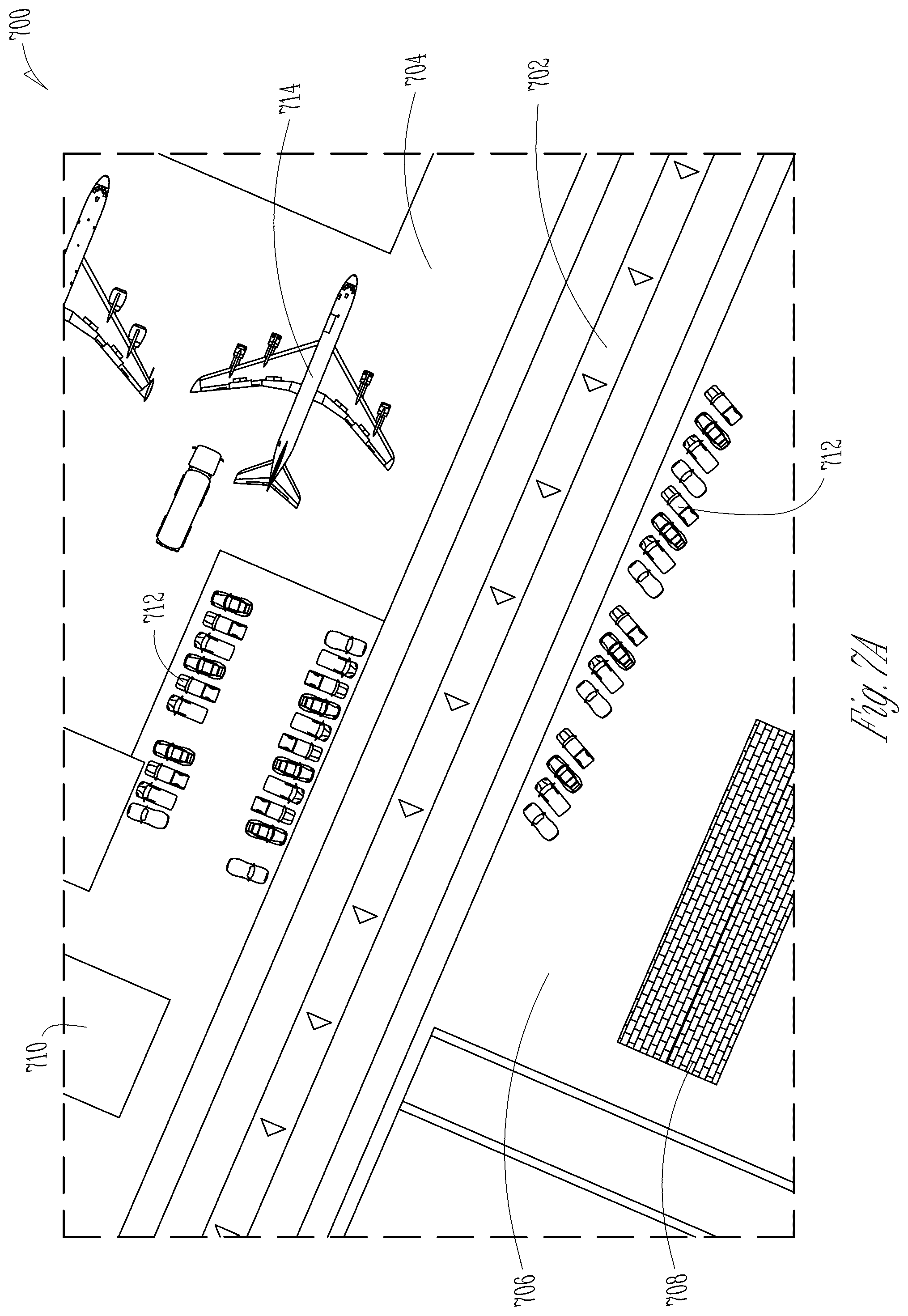 Patent US12320887 Figure 7 – Spatial sensor system with background scene subtraction