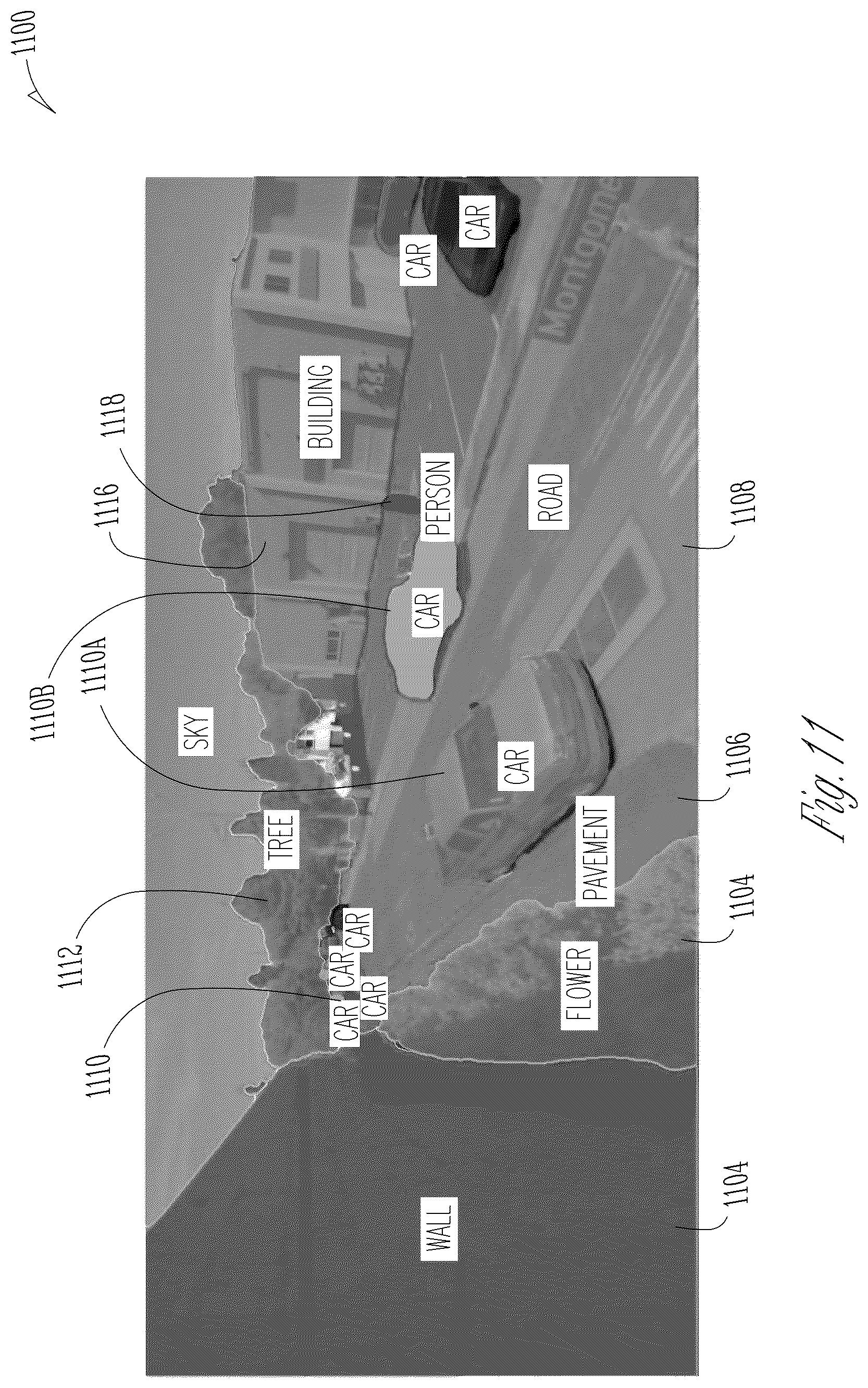 Patent US12320887 Figure 12 – Spatial sensor system with background scene subtraction