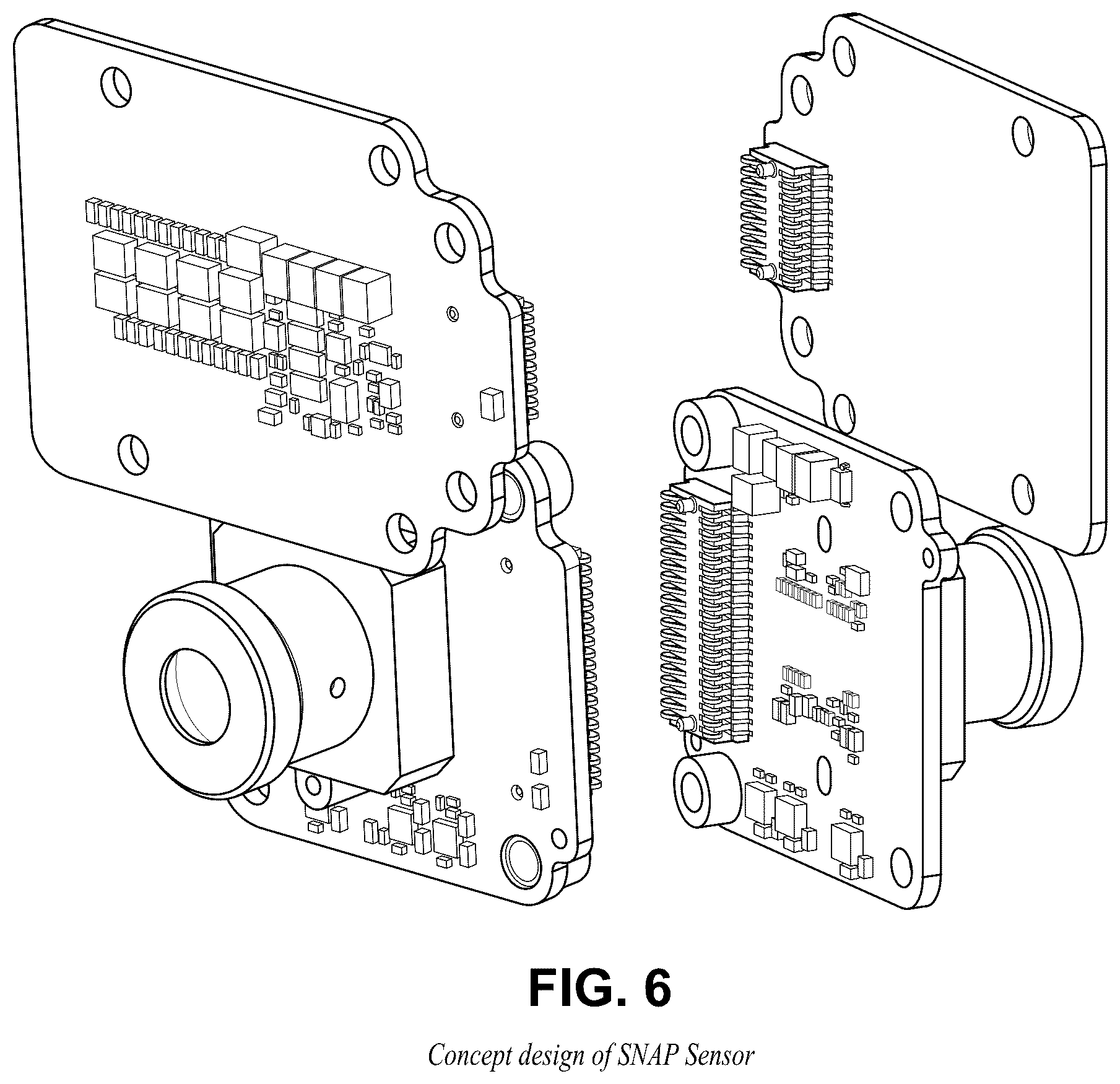 Patent US12320889 Figure 6 – Scalable networked active protection (SNAP)