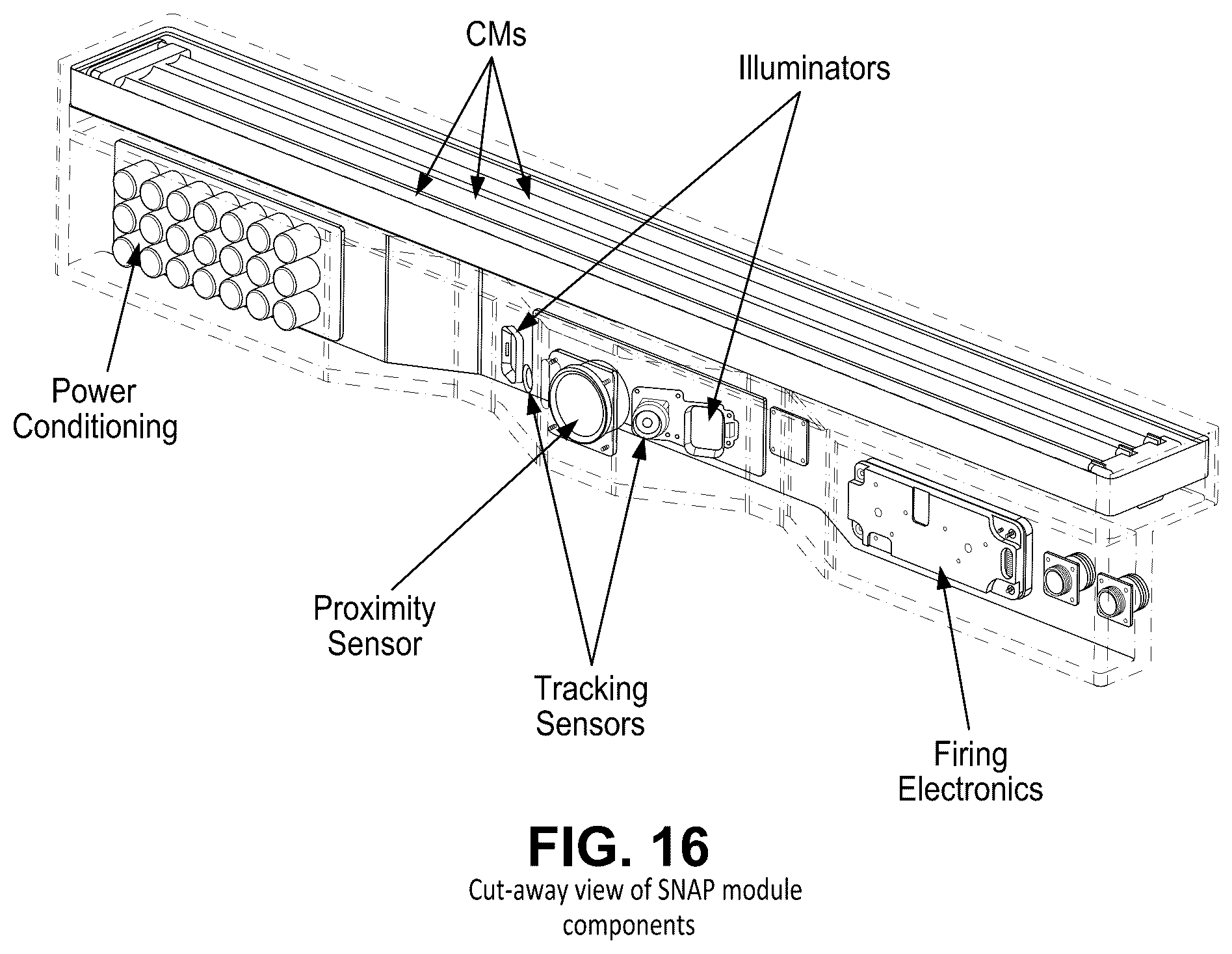 Patent US12320889 Figure 16 – Scalable networked active protection (SNAP)