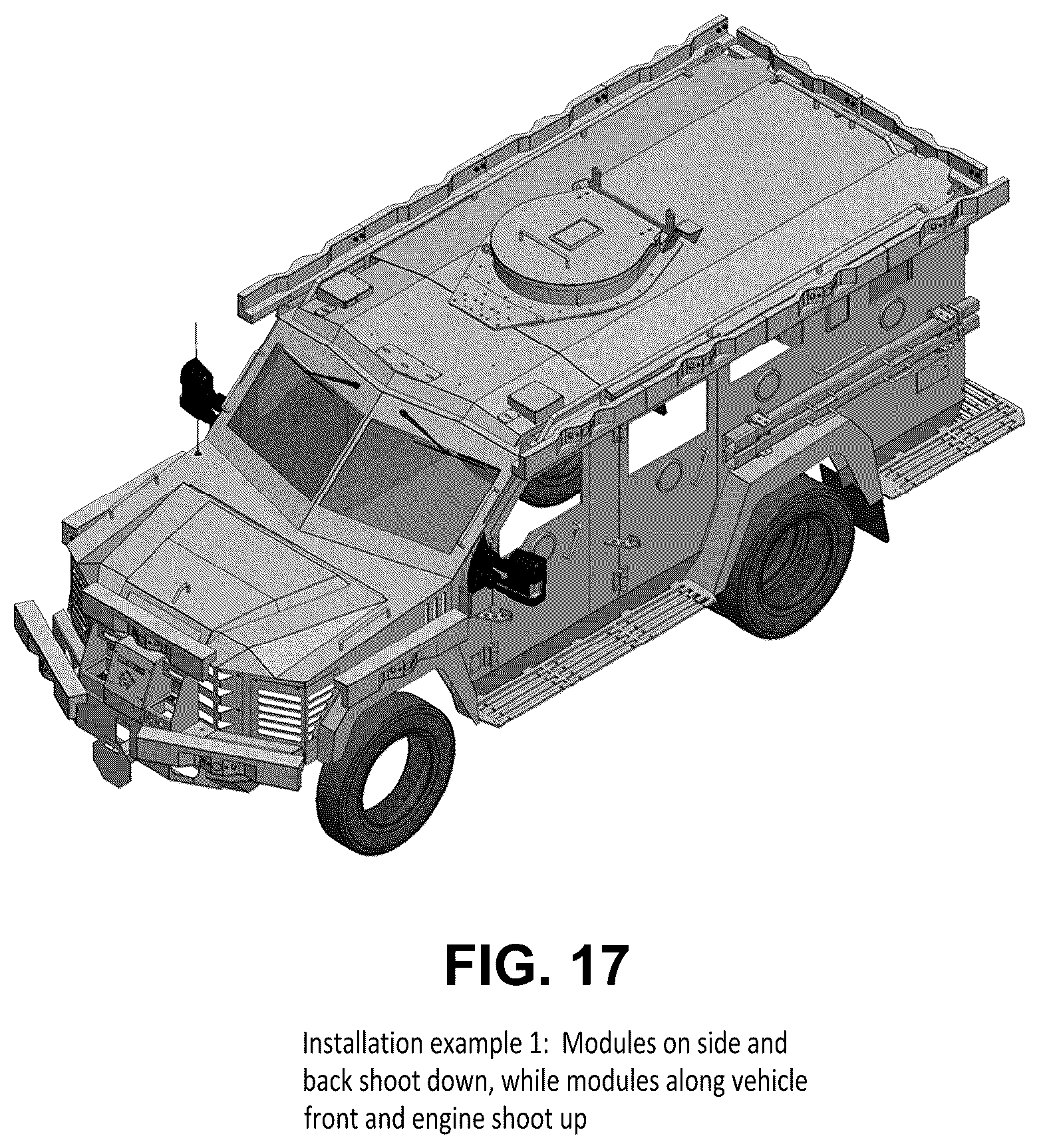 Patent US12320889 Figure 17 – Scalable networked active protection (SNAP)