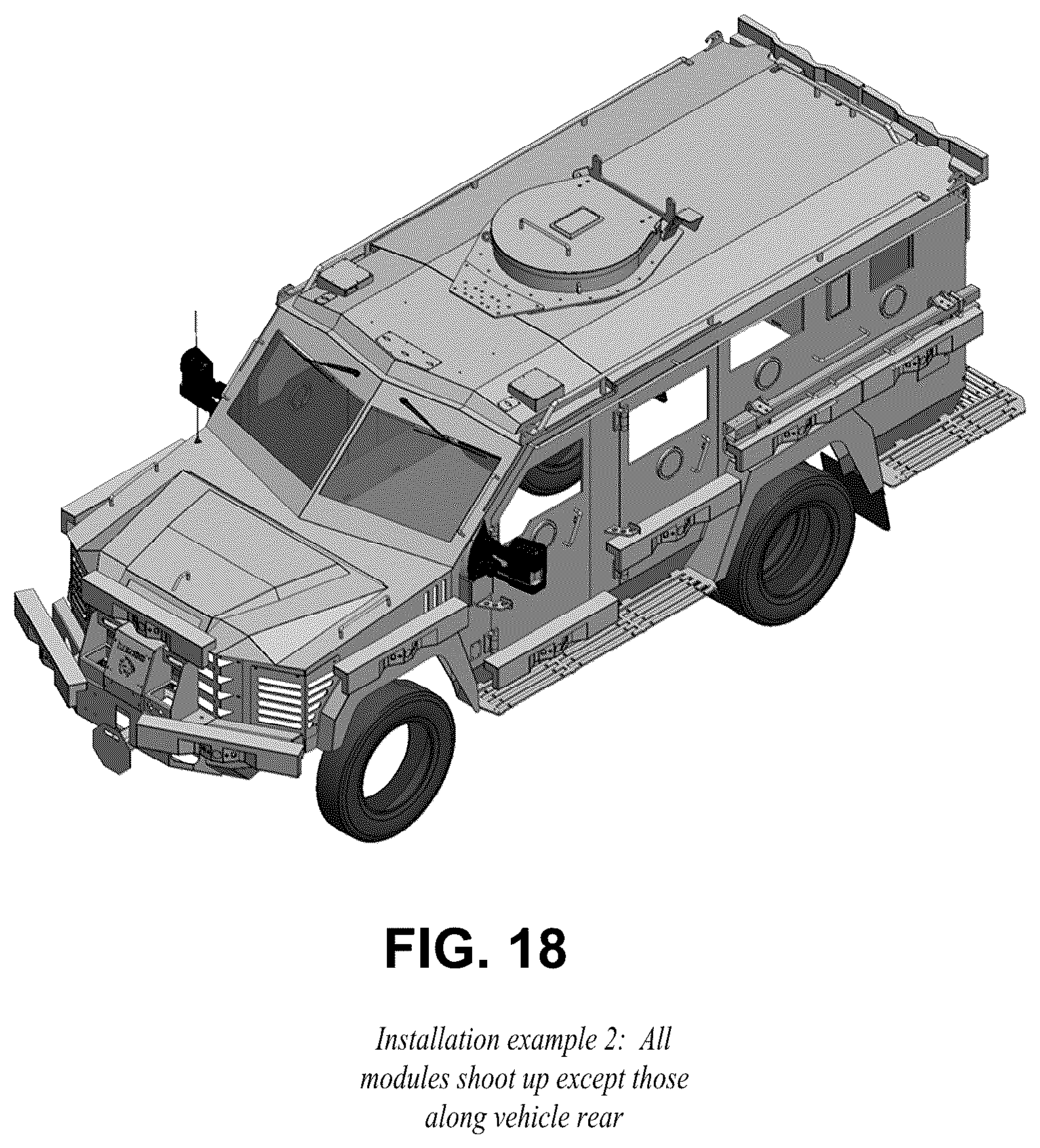 Patent US12320889 Figure 18 – Scalable networked active protection (SNAP)
