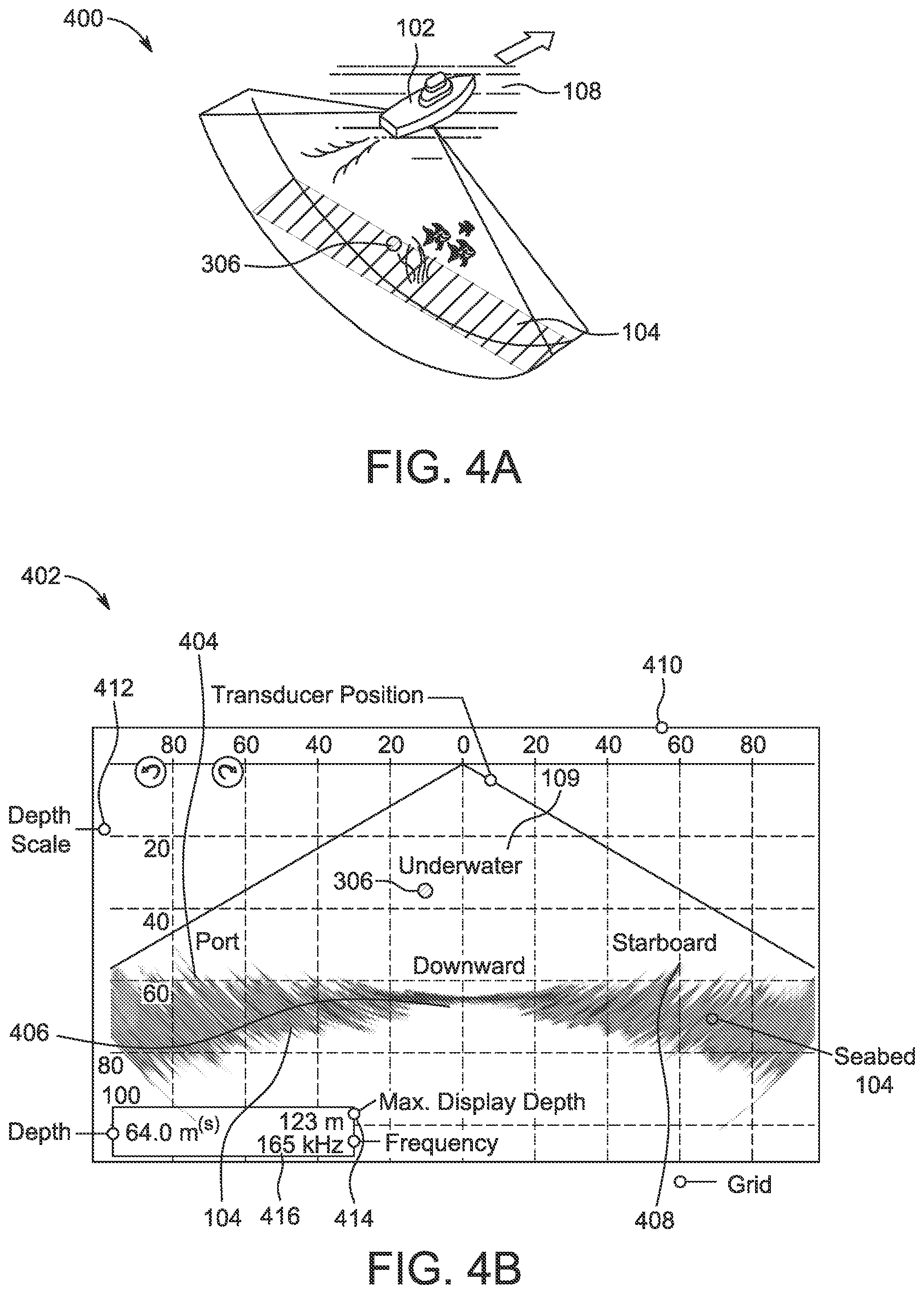 Patent US12320895 Figure 5 – Fish finder system and method