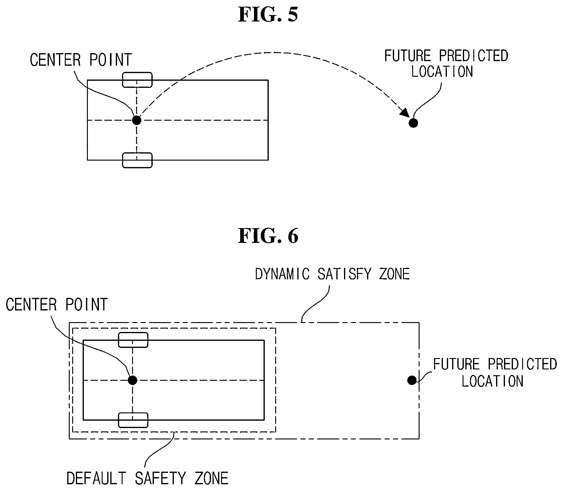 Patent US12320900 Figure 4 – Apparatus and method for generating dynamic safety zone of mobile robot