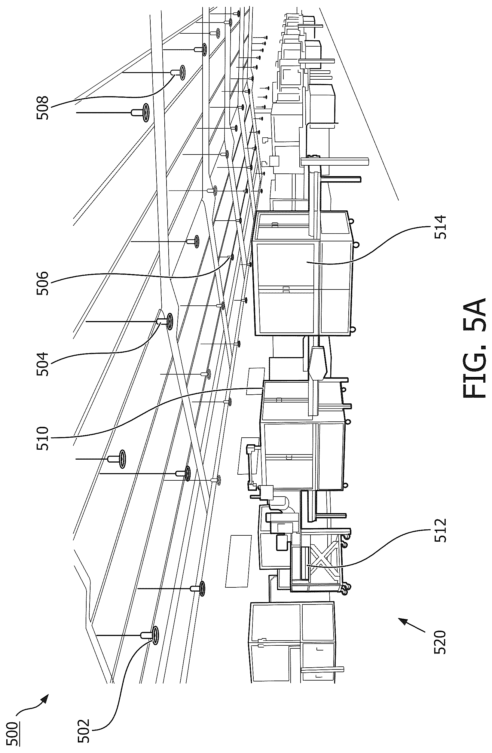 Patent US12320908 Figure 5 – Location system congestion management