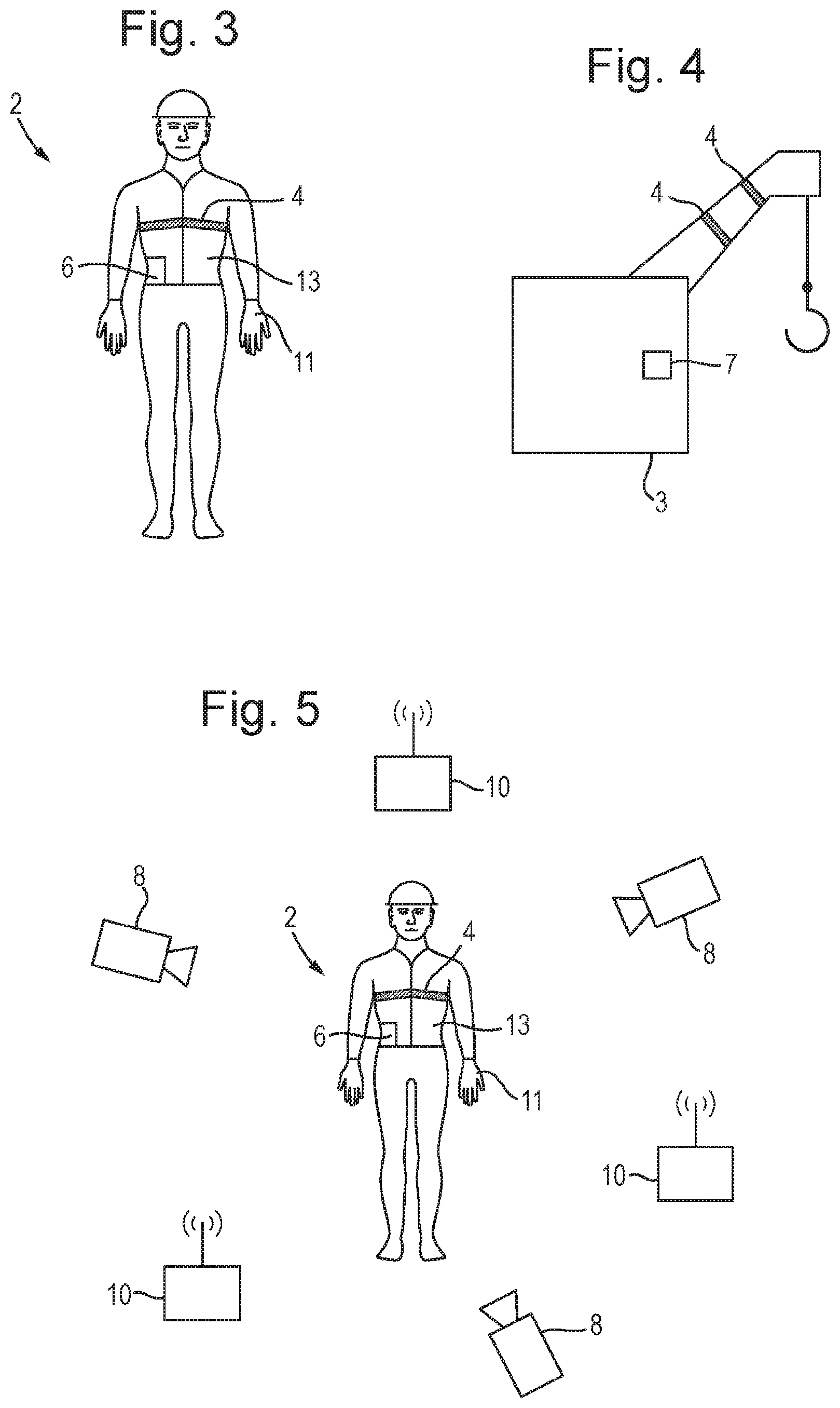 Patent US12320909 Figure 2 – Personnel safety sensing system