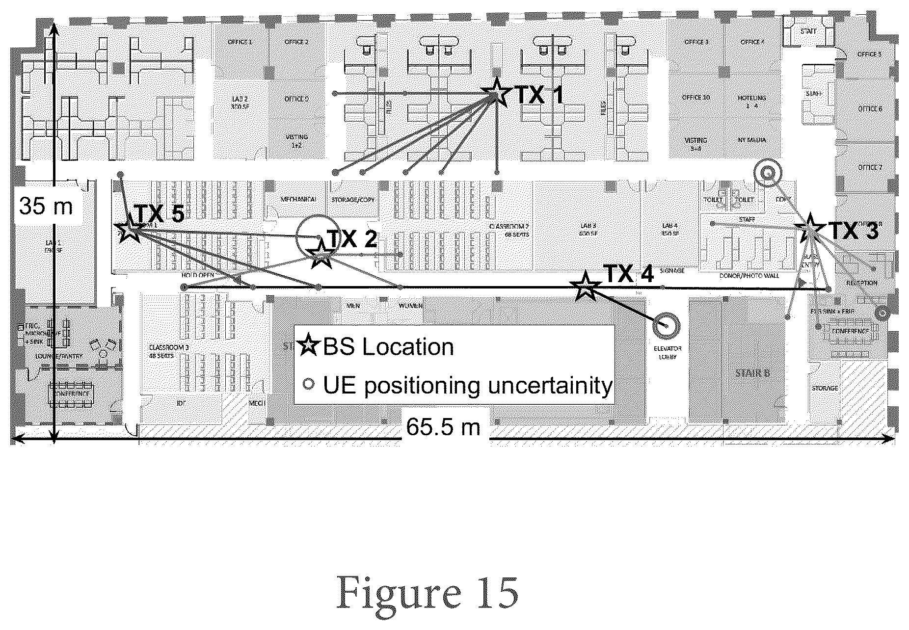 Patent US12320910 Figure 16 – System, method and computer-accessible medium for real time imaging using a portable device