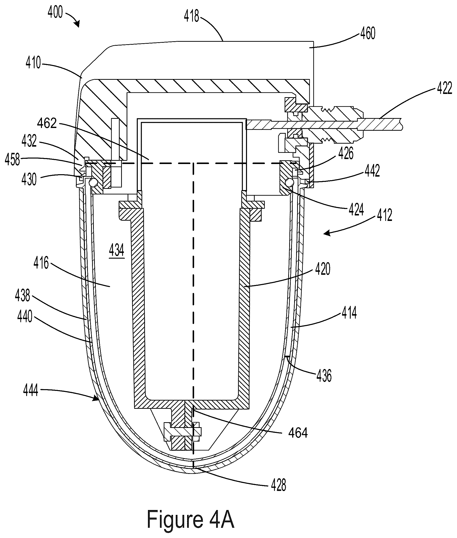 Patent US12320916 Figure 4 – Static dome assembly for LiDAR systems