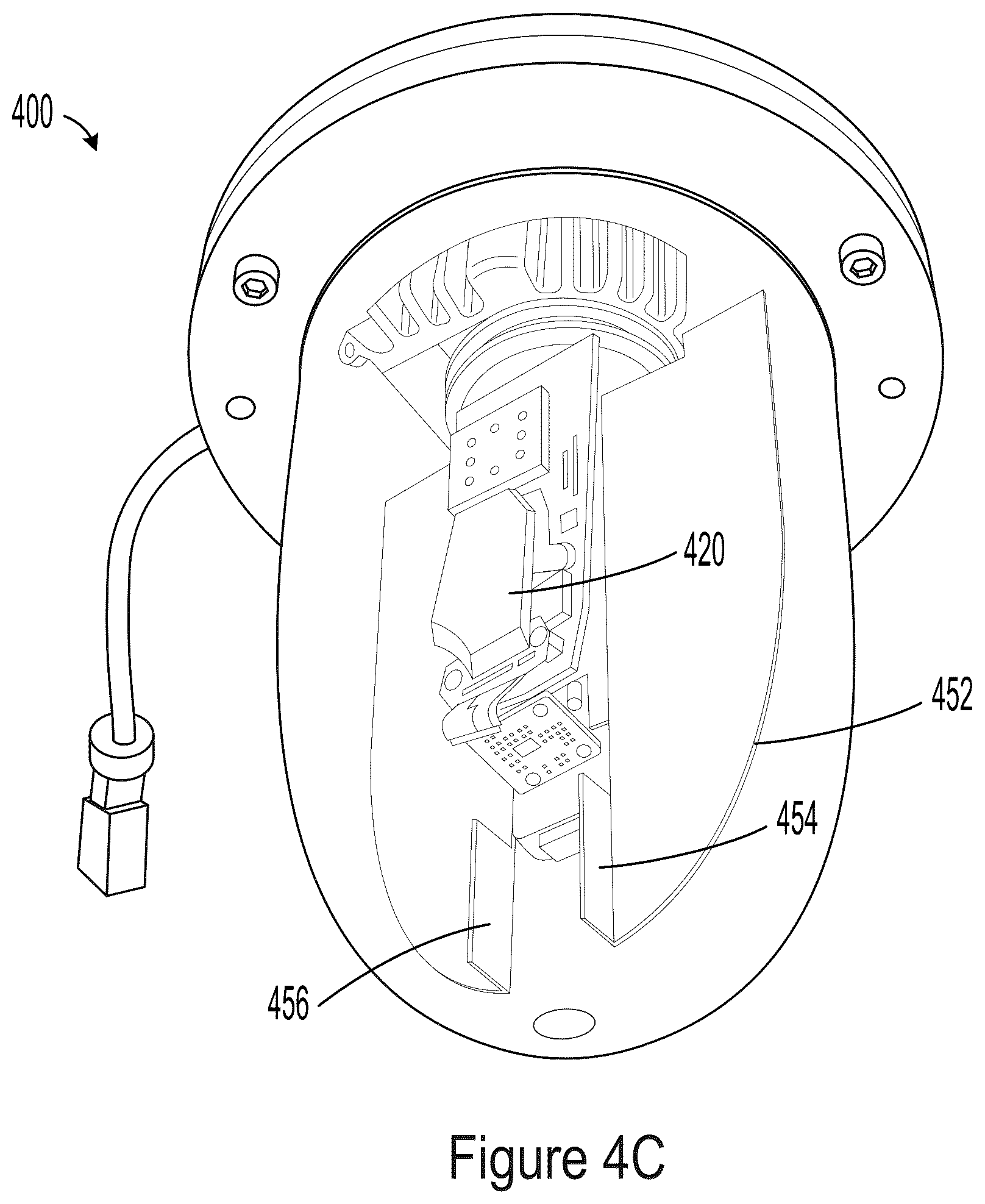 Patent US12320916 Figure 6 – Static dome assembly for LiDAR systems