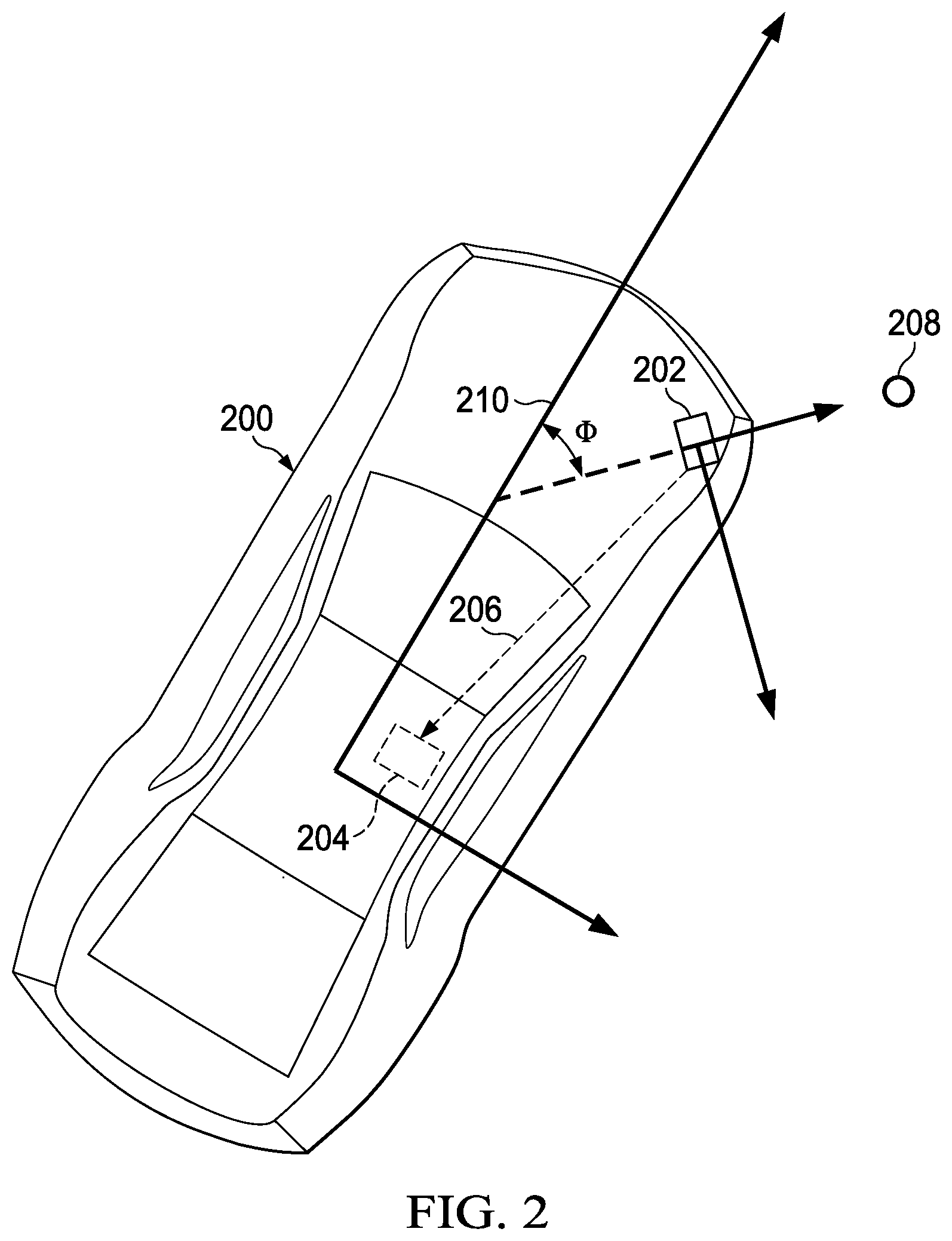Patent US12320922 Figure 2 – Radar mount-angle calibration