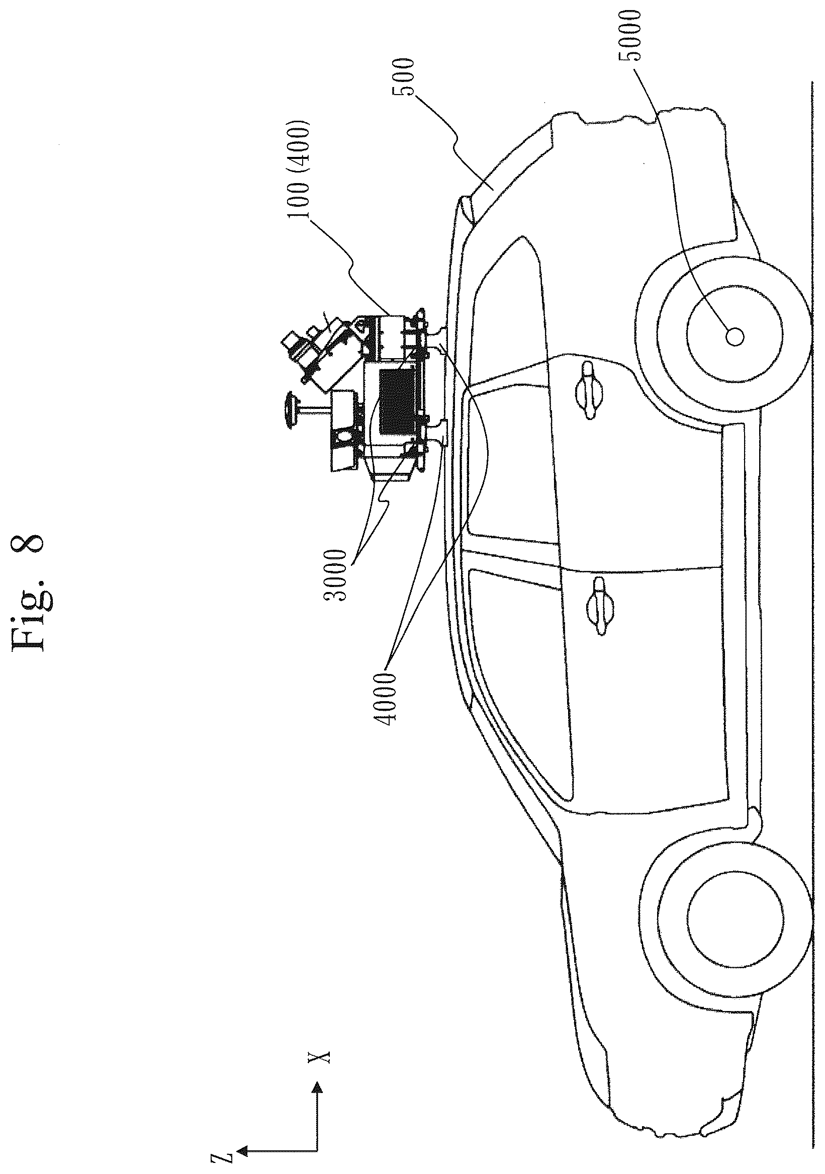 Patent US12320924 Figure 8 – Measuring device and method of installing measuring device